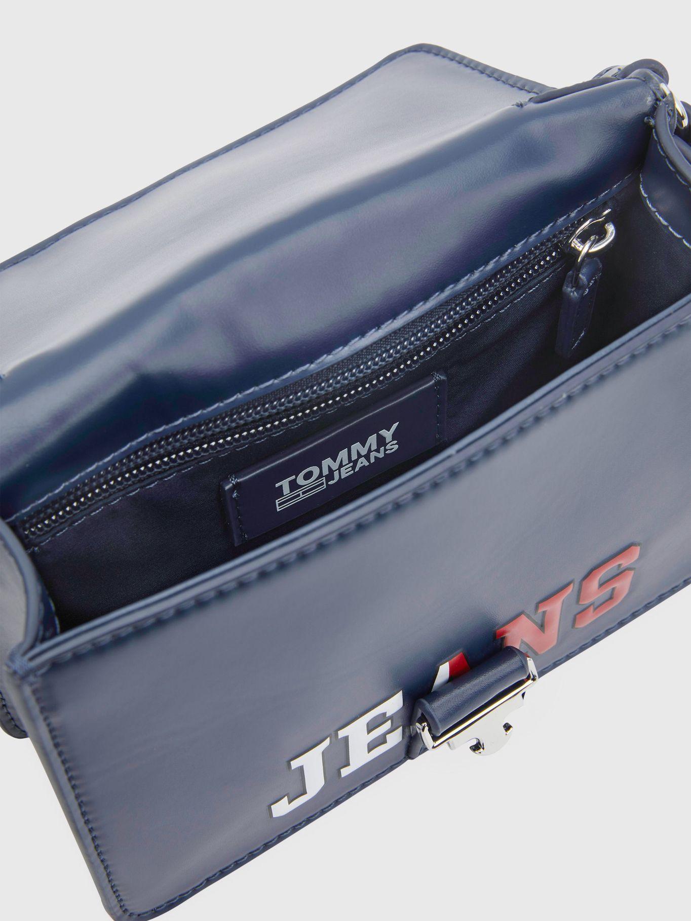 Cartera Chain Con Logo Azul Tommy Hilfiger-3