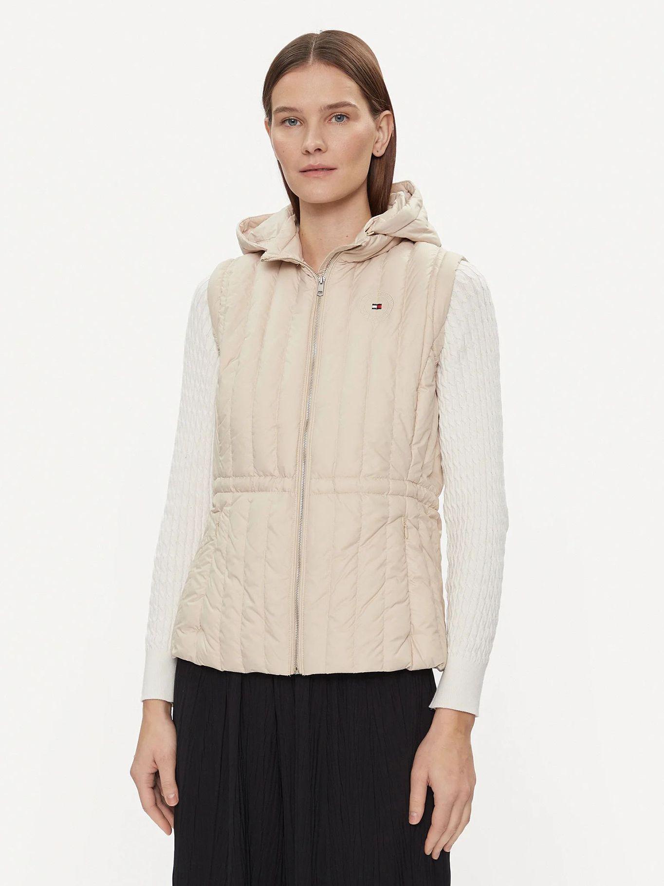 PARKA VEST GORRO BEIGE TOMMY HILFIGER-0