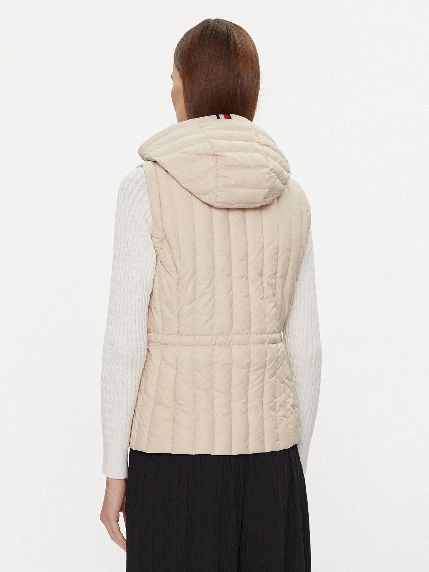 PARKA VEST GORRO BEIGE TOMMY HILFIGER-2