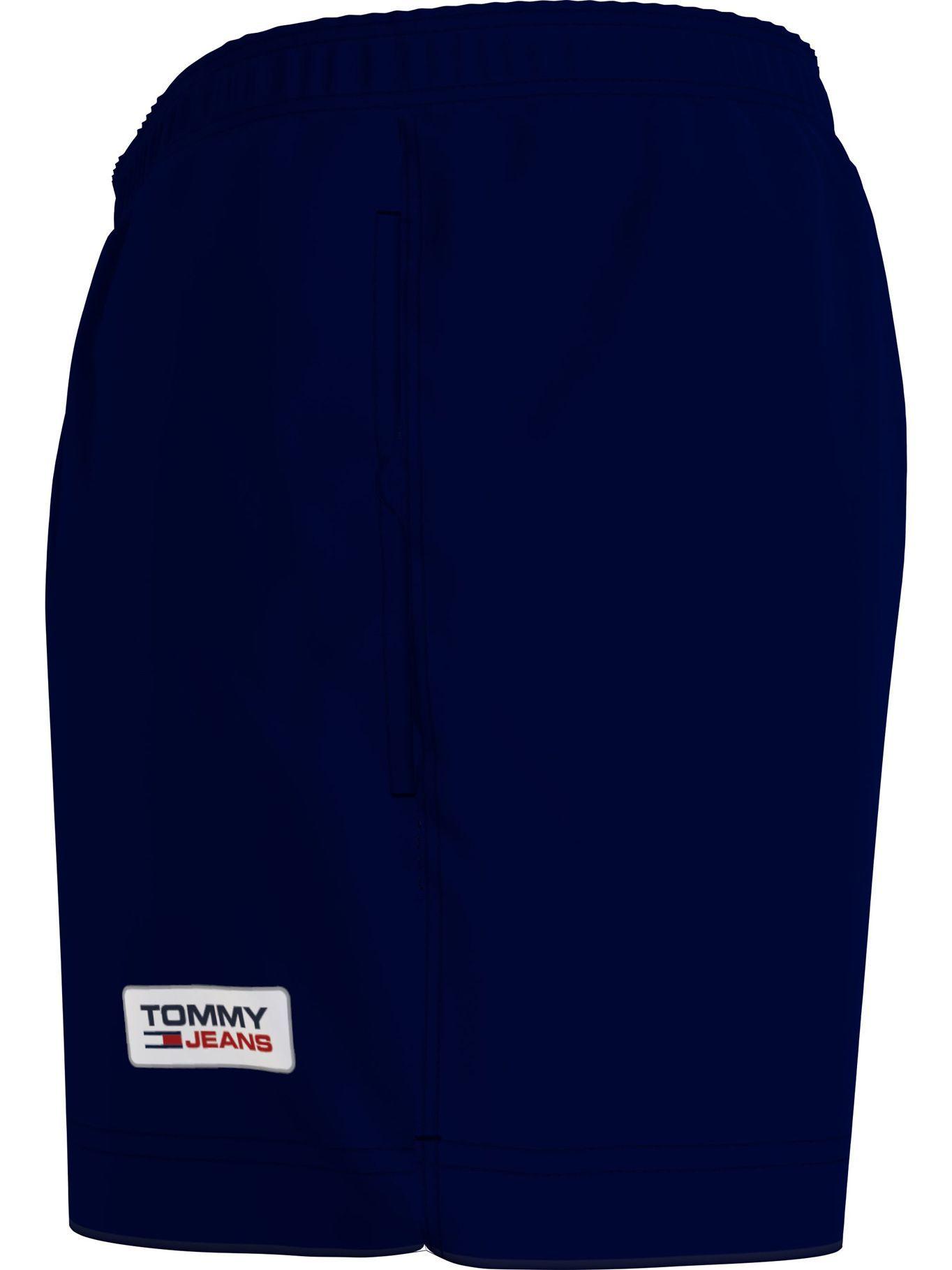 Traje De Baño Con Parche Y Logo Azul Tommy Hilfiger-3