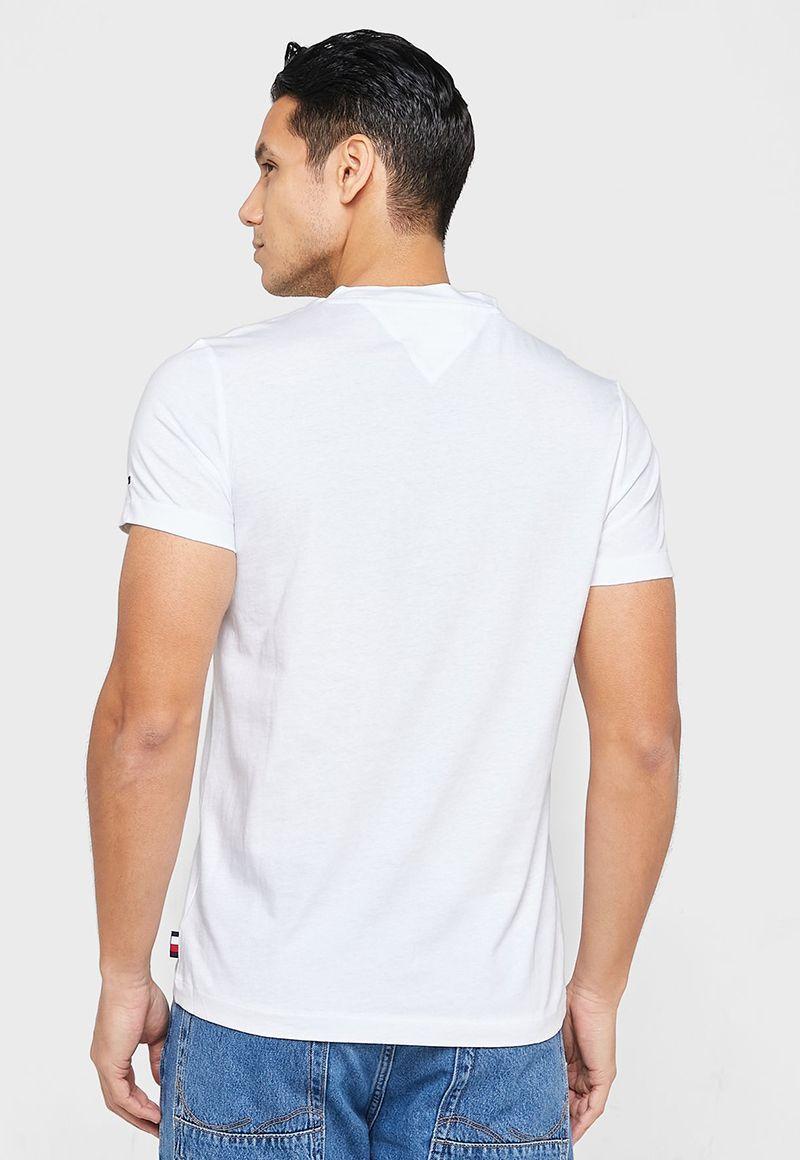 Polera Outline Pocket Blanco Tommy Hilfiger-2