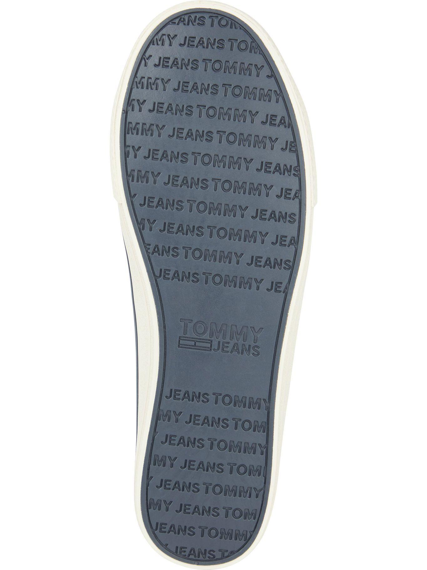 Zapatillas Flats Fringe Mule Celeste Tommy Hilfiger-3