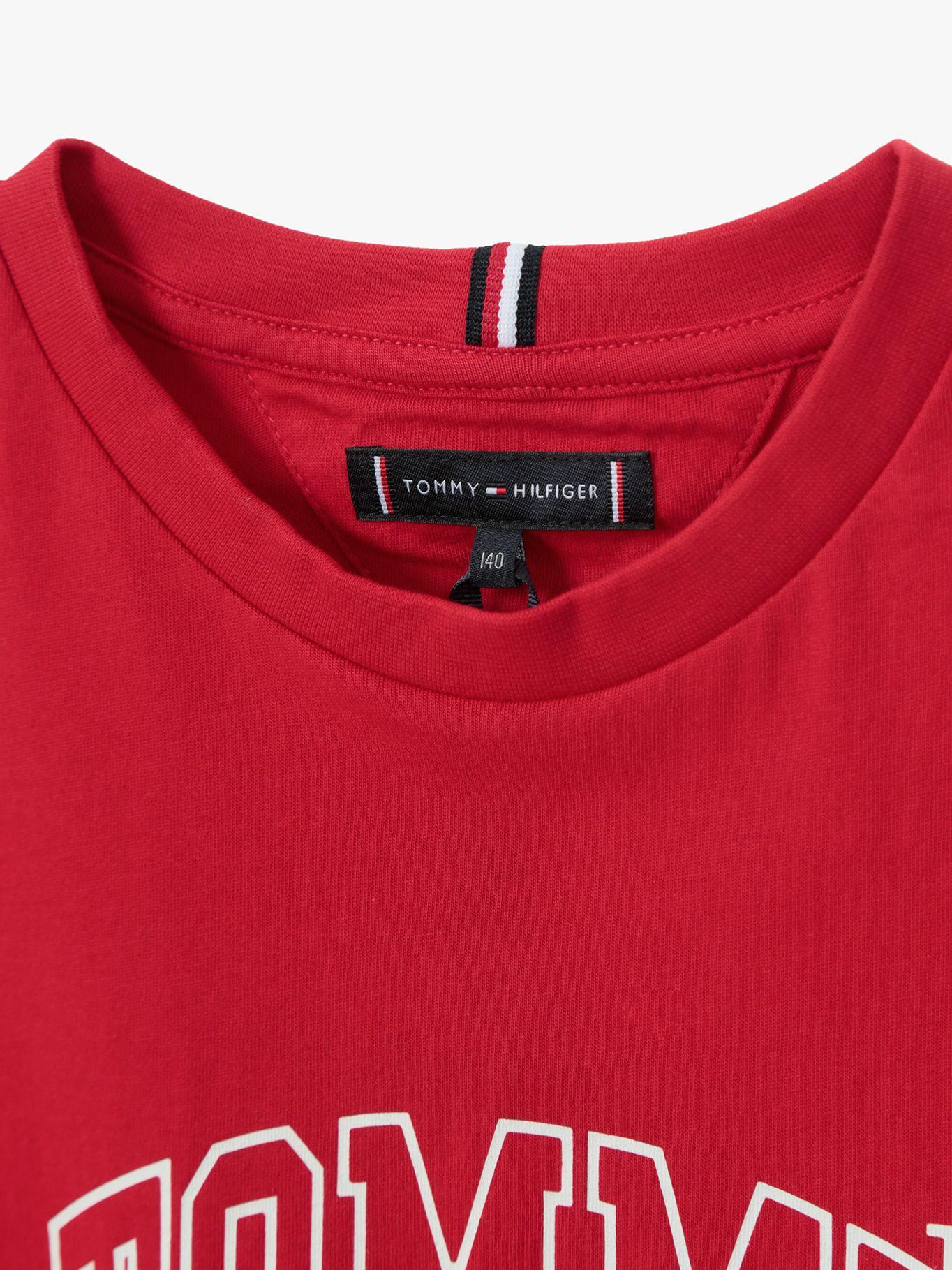 Polera Con Logo Gráfico Rojo Tommy Hilfiger-2