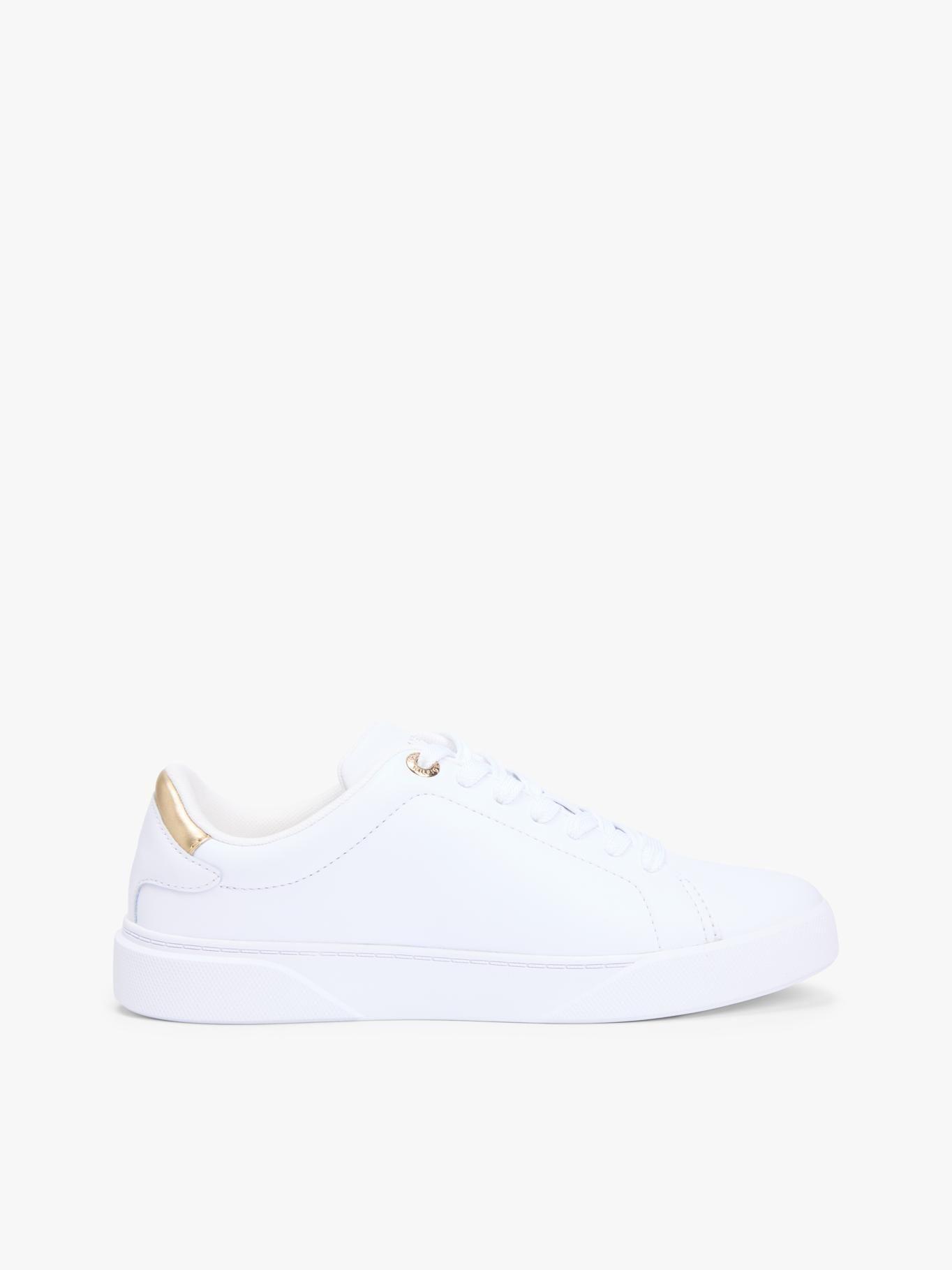 Zapatillas De Cuero Con Logo-4