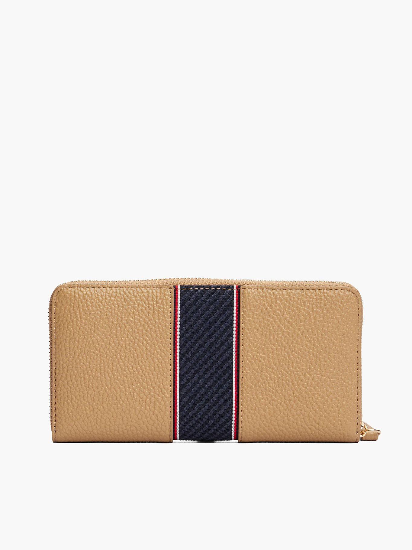 Billetera Legacy Con Acabado Granulado Beige Tommy Hilfiger-1