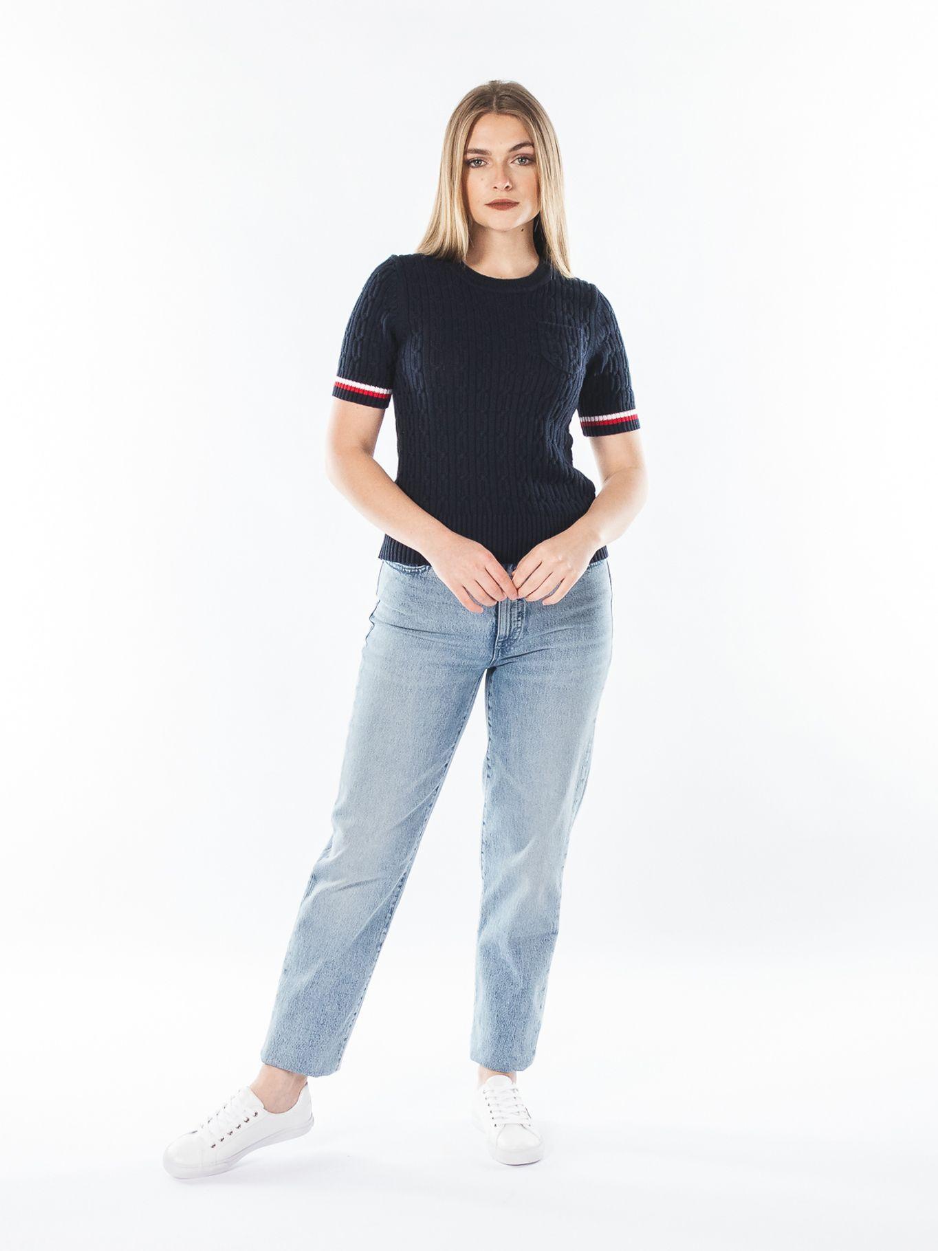 Sweater Classic C-Neck Azul Tommy Hilfiger-2