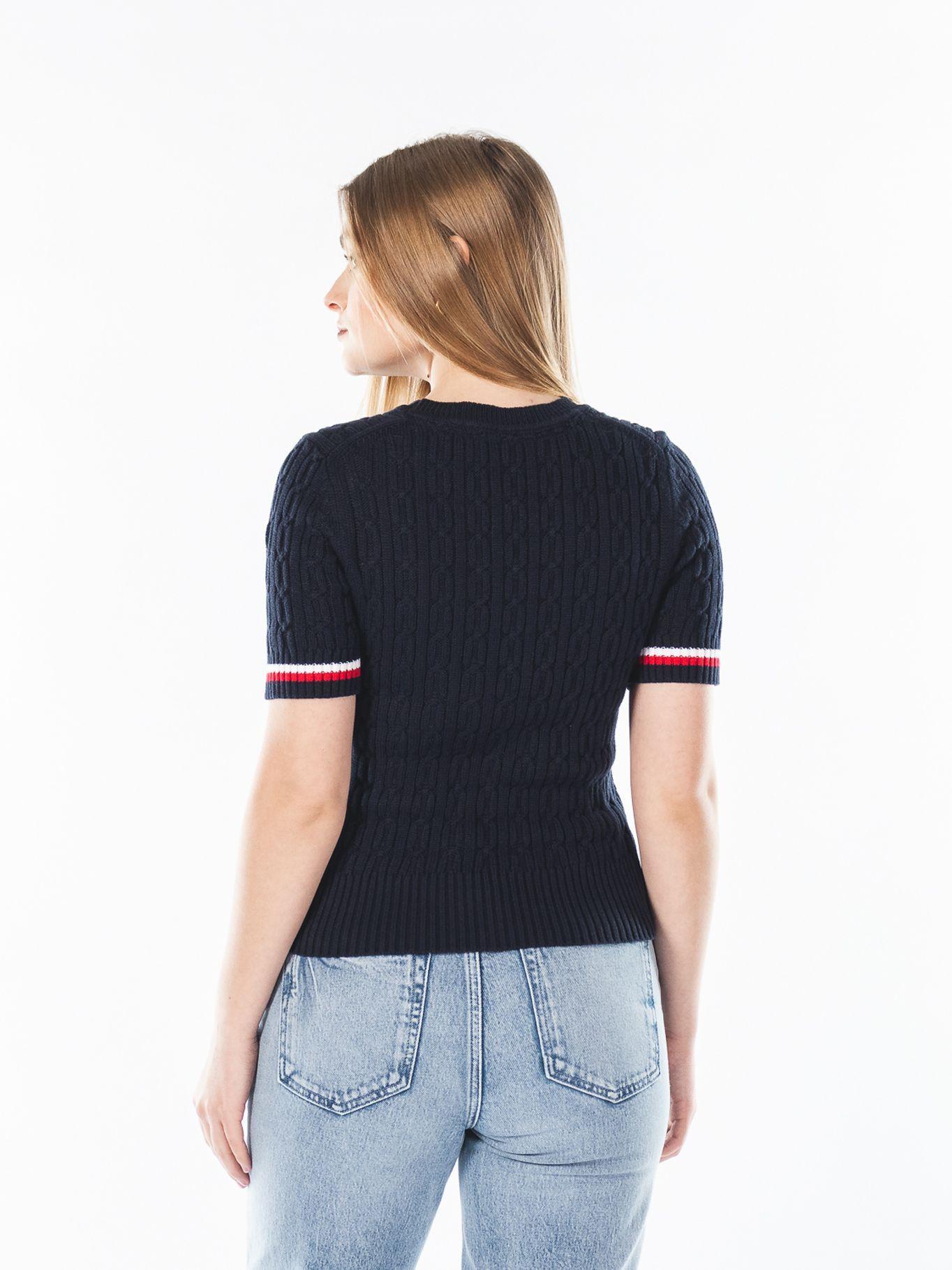 Sweater Classic C-Neck Azul Tommy Hilfiger-1