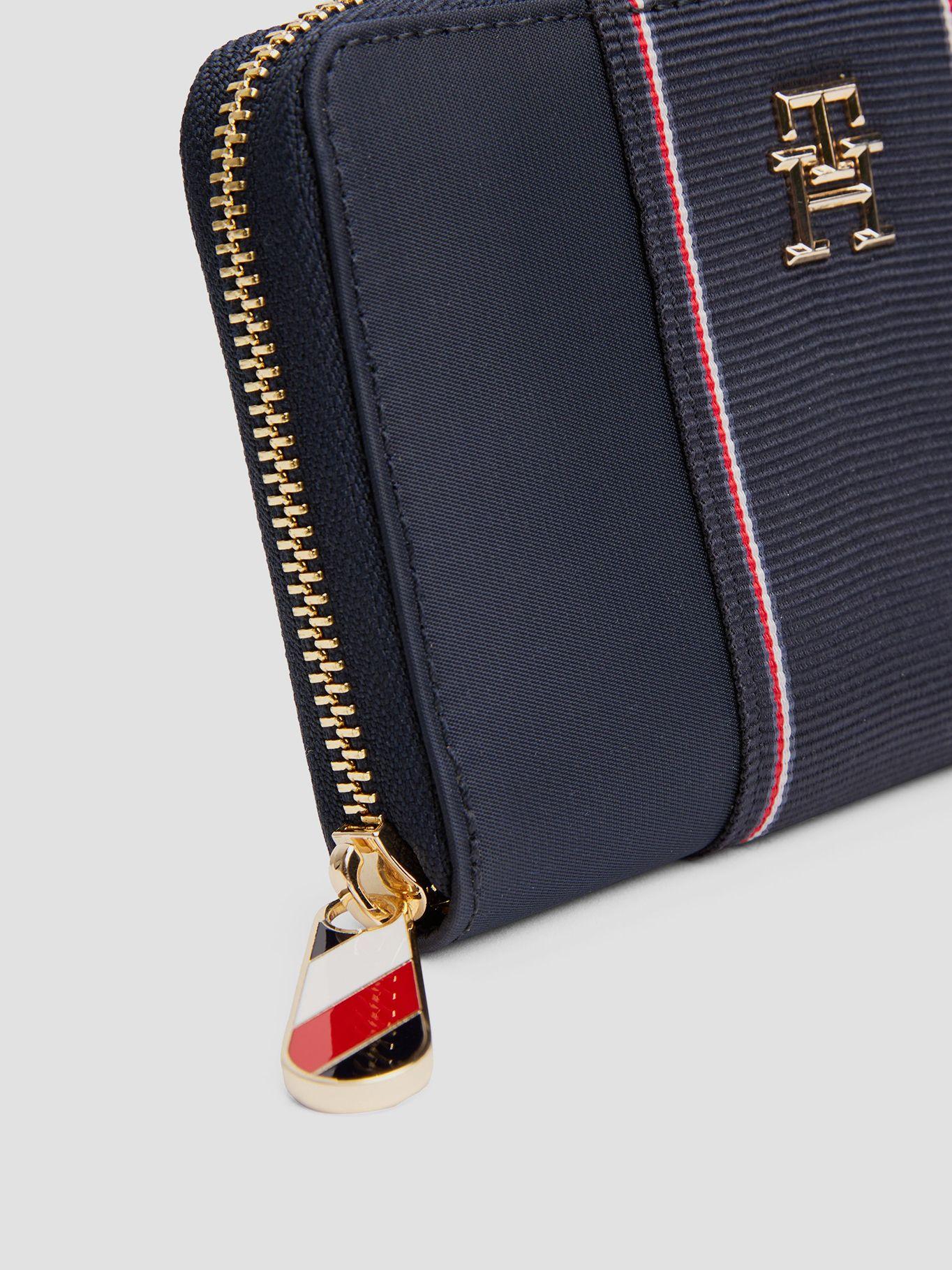 Billetera Corporate de Cierre Azul Tommy Hilfiger-3