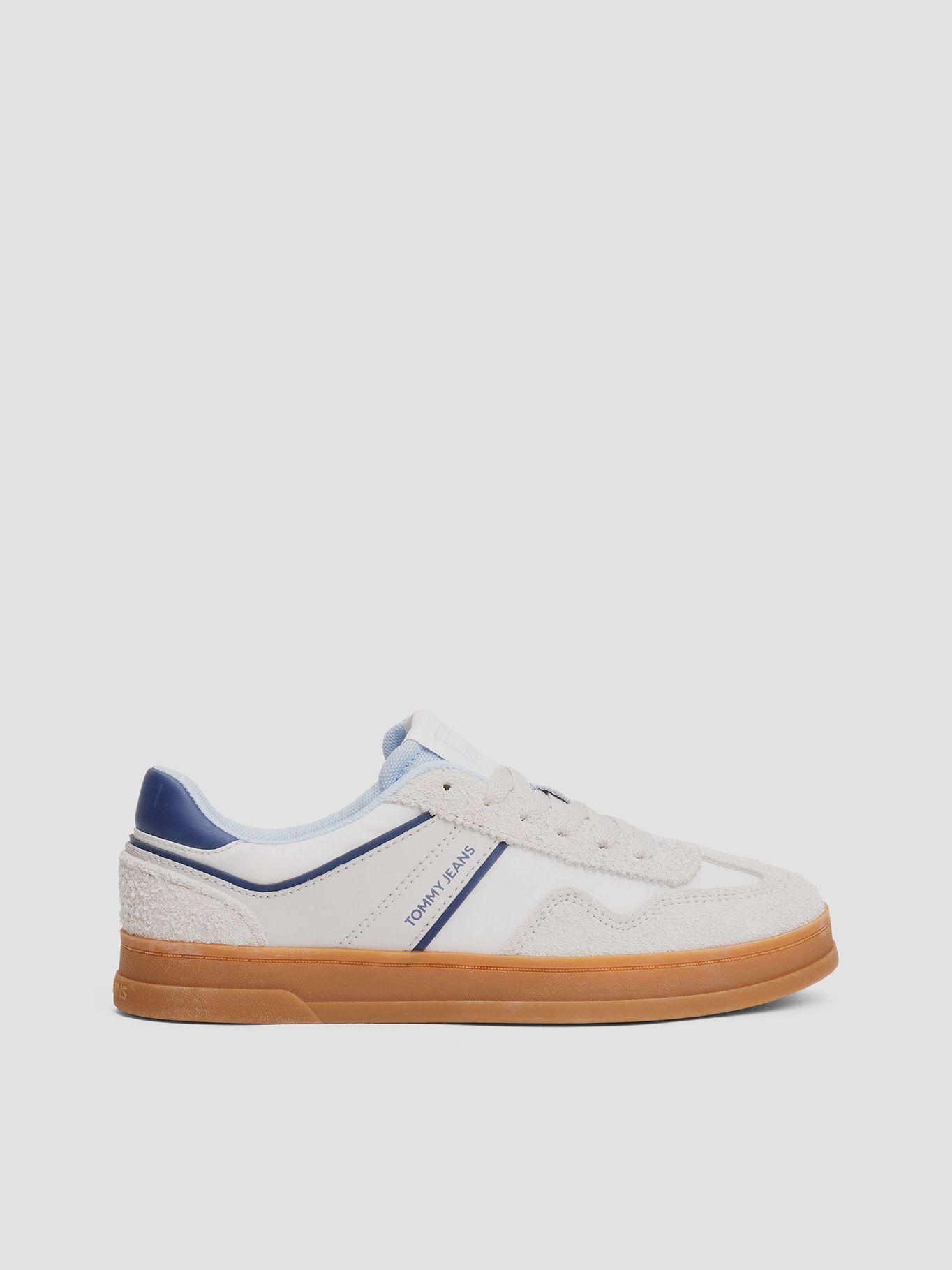 Zapatillas The Greenwich De Cuero Gris Tommy Jeans-4