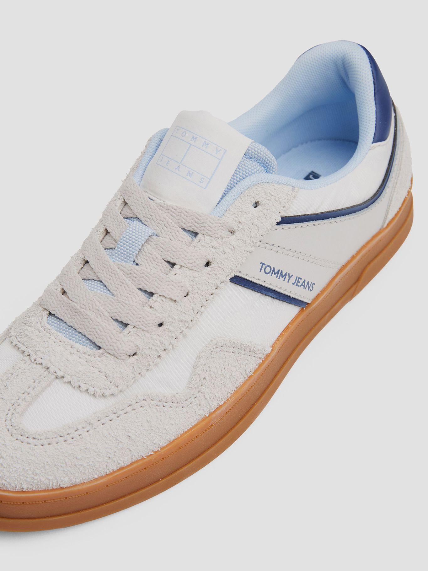 Zapatillas The Greenwich De Cuero Gris Tommy Jeans-6