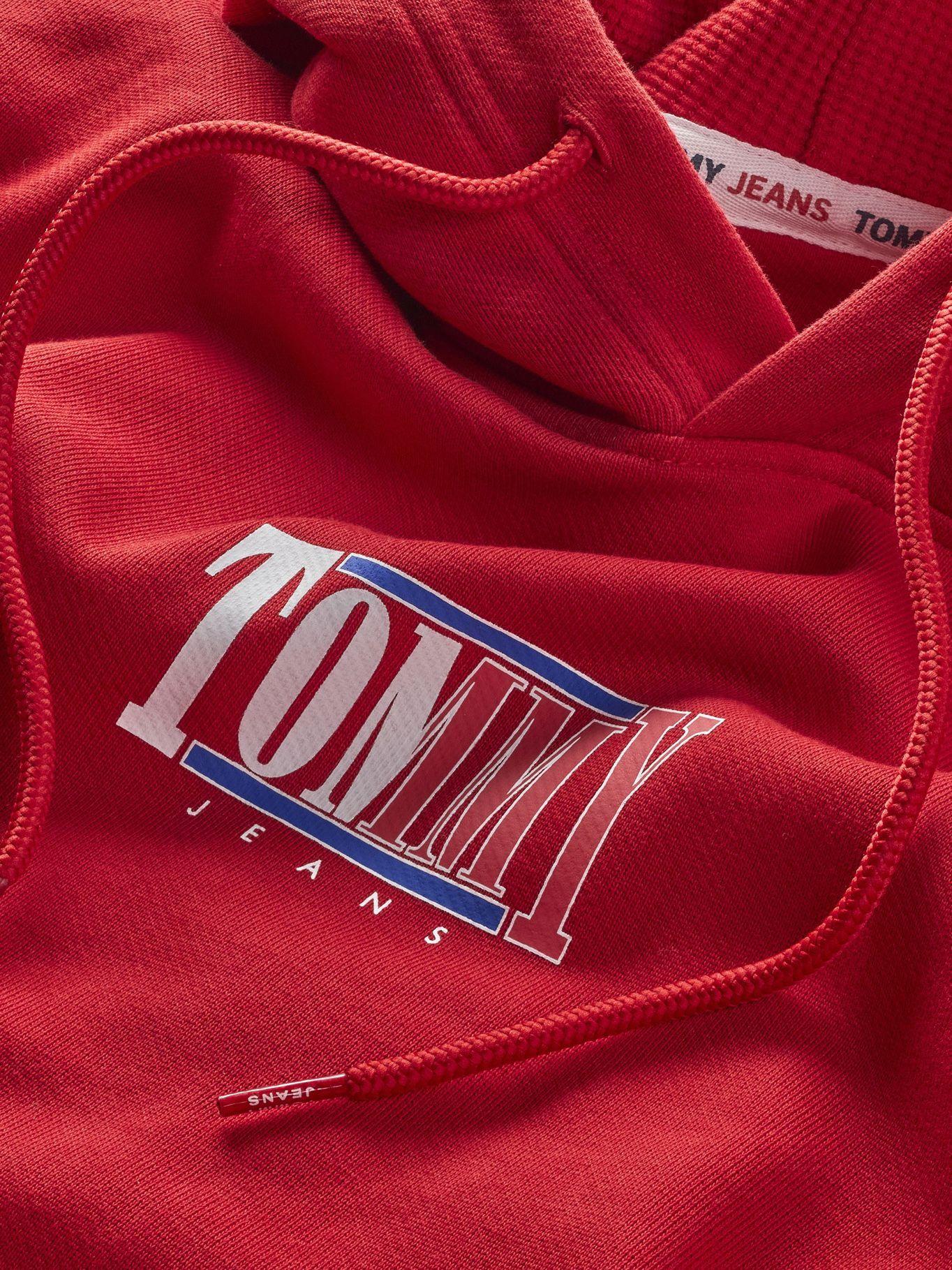 Polerón Hoodie Essential Graphic Rojo Tommy Jeans-2