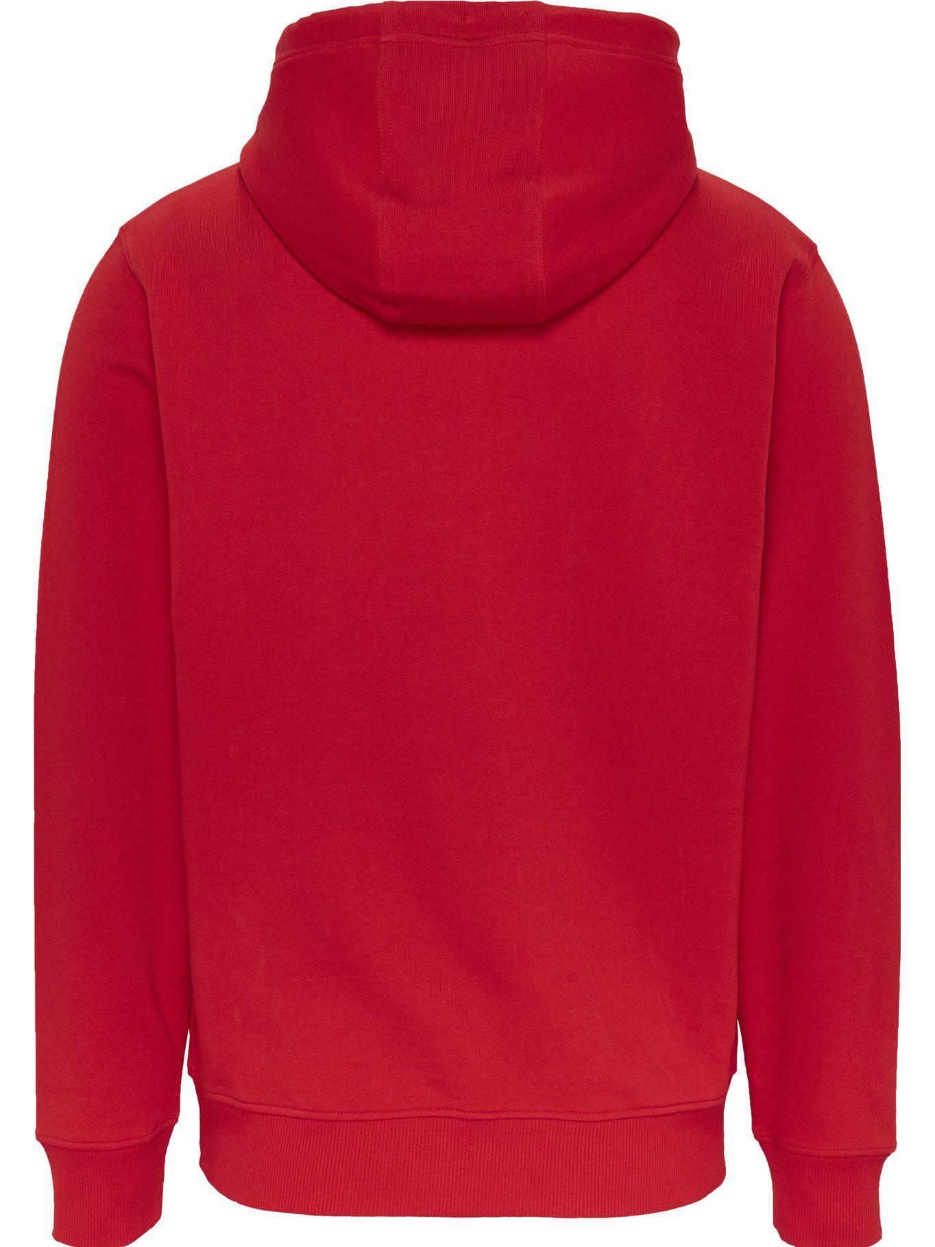 Polerón Hoodie Essential Graphic Rojo Tommy Jeans-1