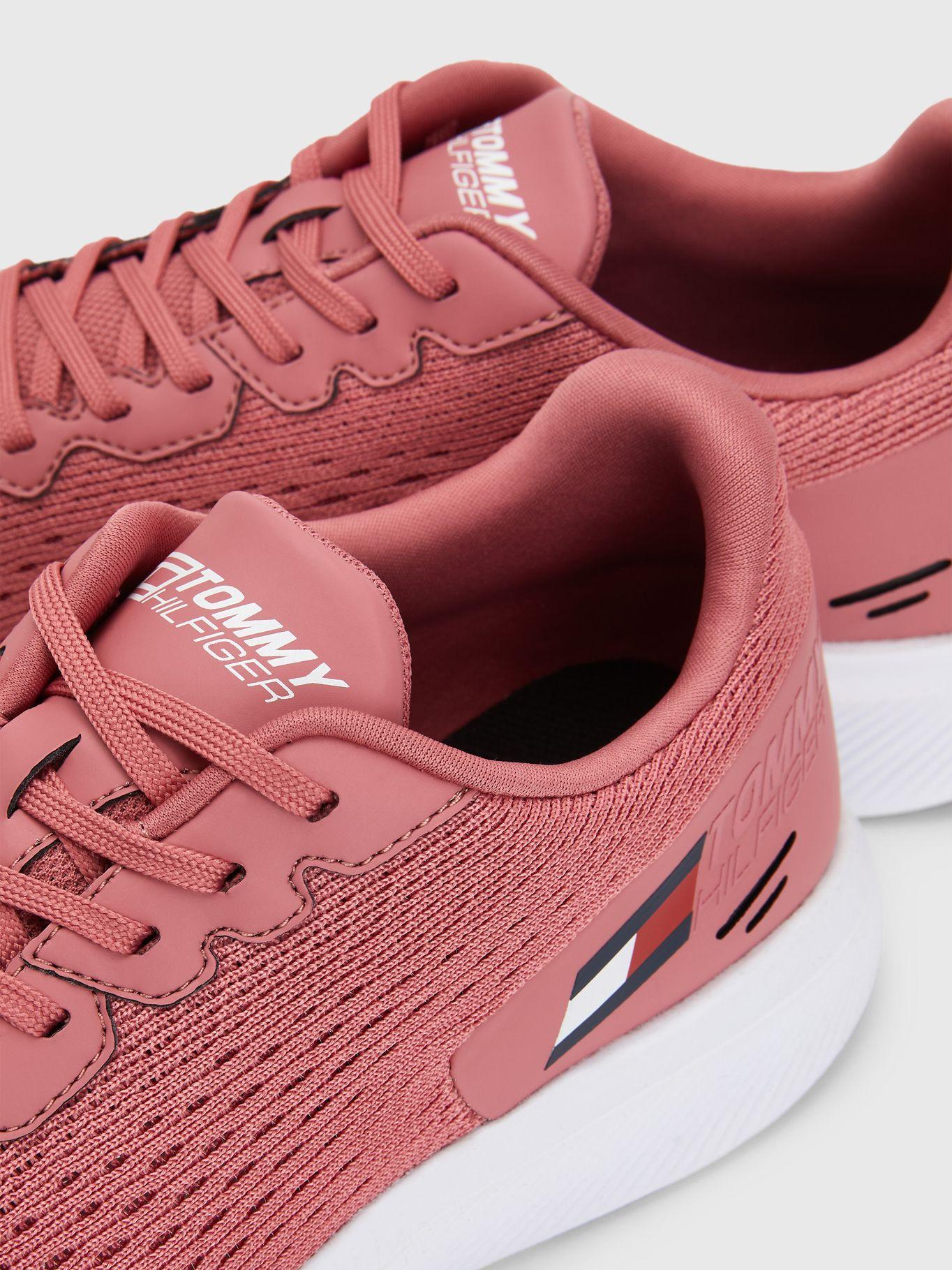 Zapatillas Sport Con Logo Rosado Tommy Hilfiger-3