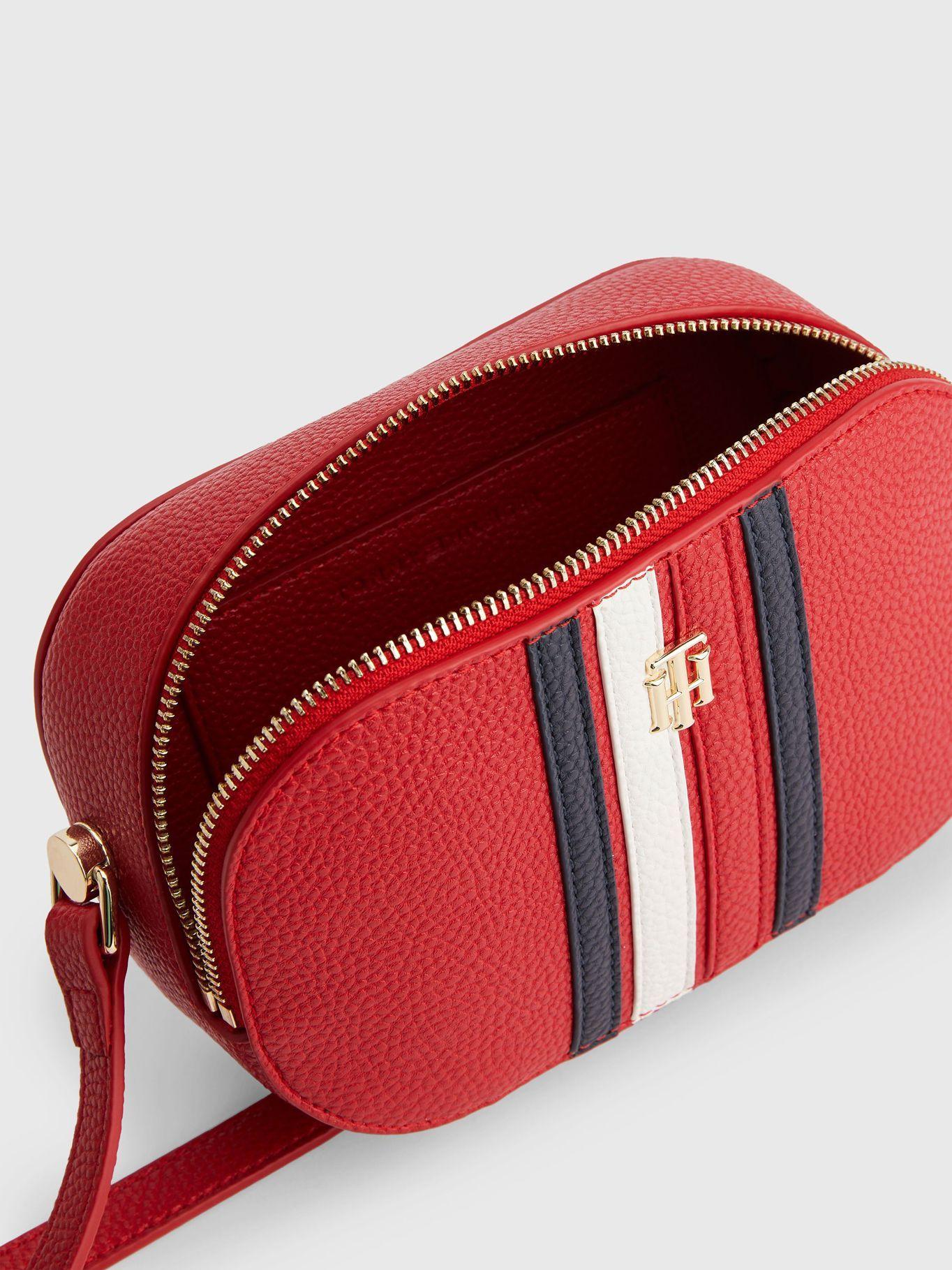 Cartera Element Global Stripe Rojo Tommy Hilfiger-3