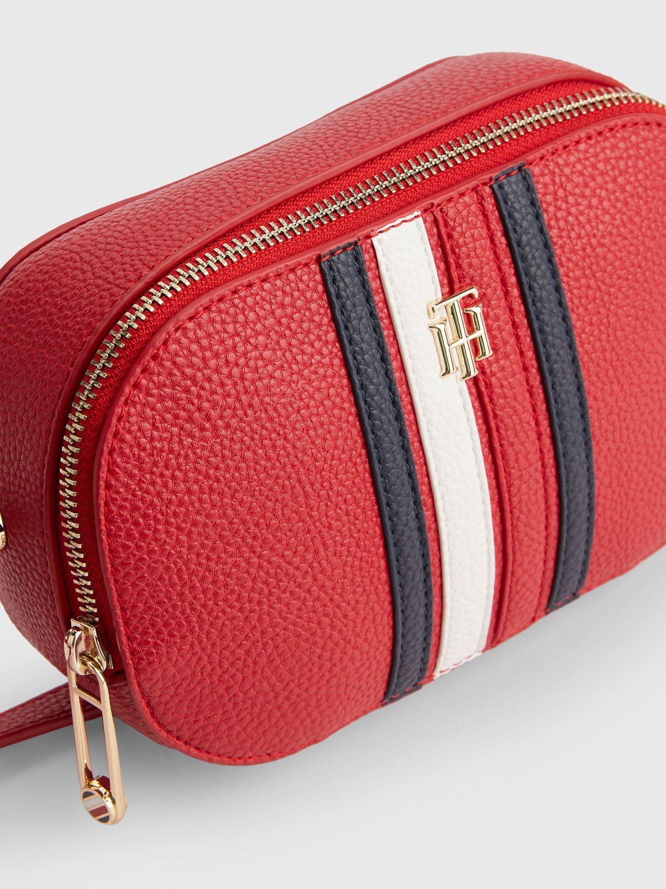 Cartera Element Global Stripe Rojo Tommy Hilfiger-2