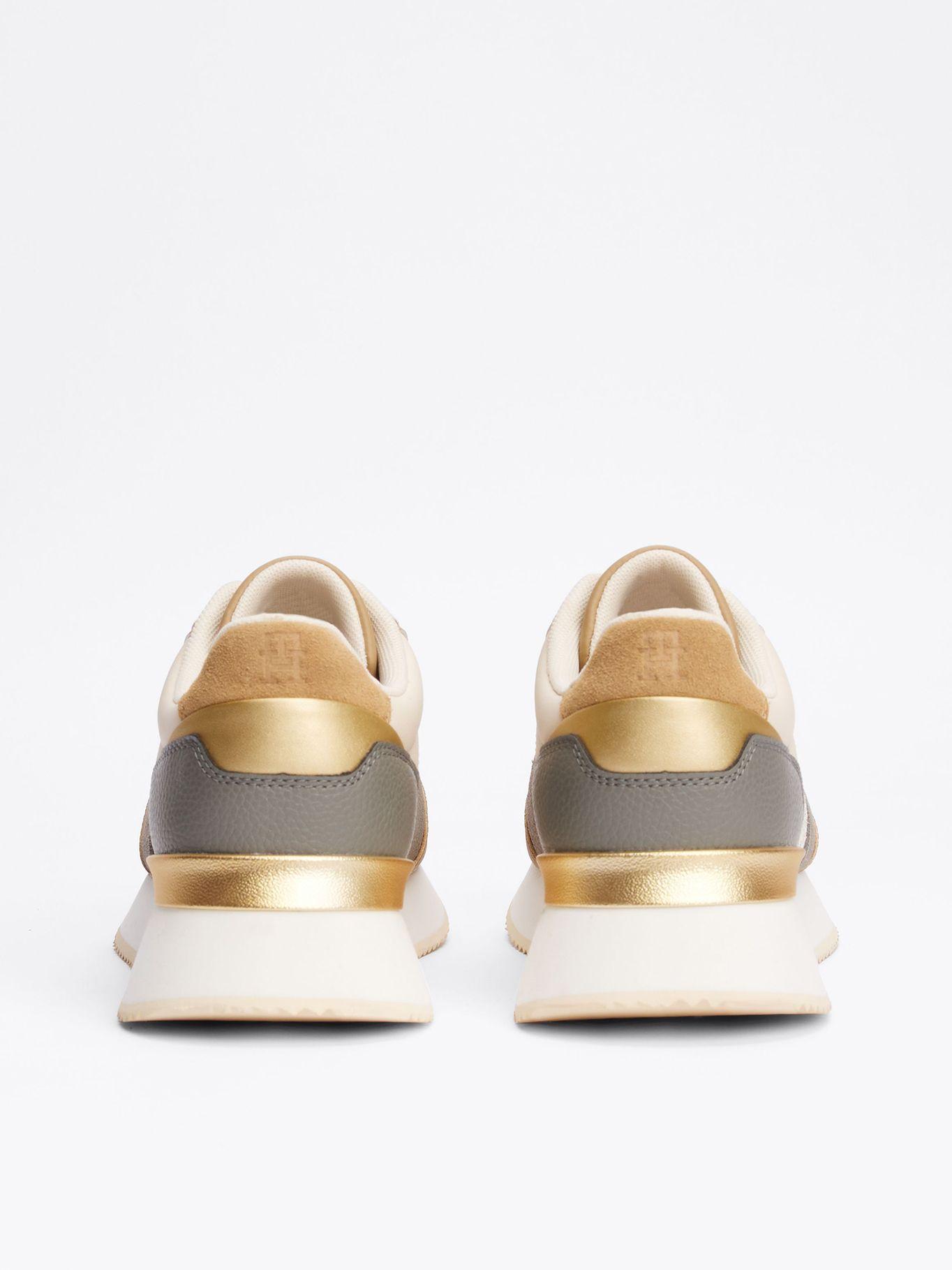 Zapatillas Lux Monogram Beige Tommy Hilfiger-1