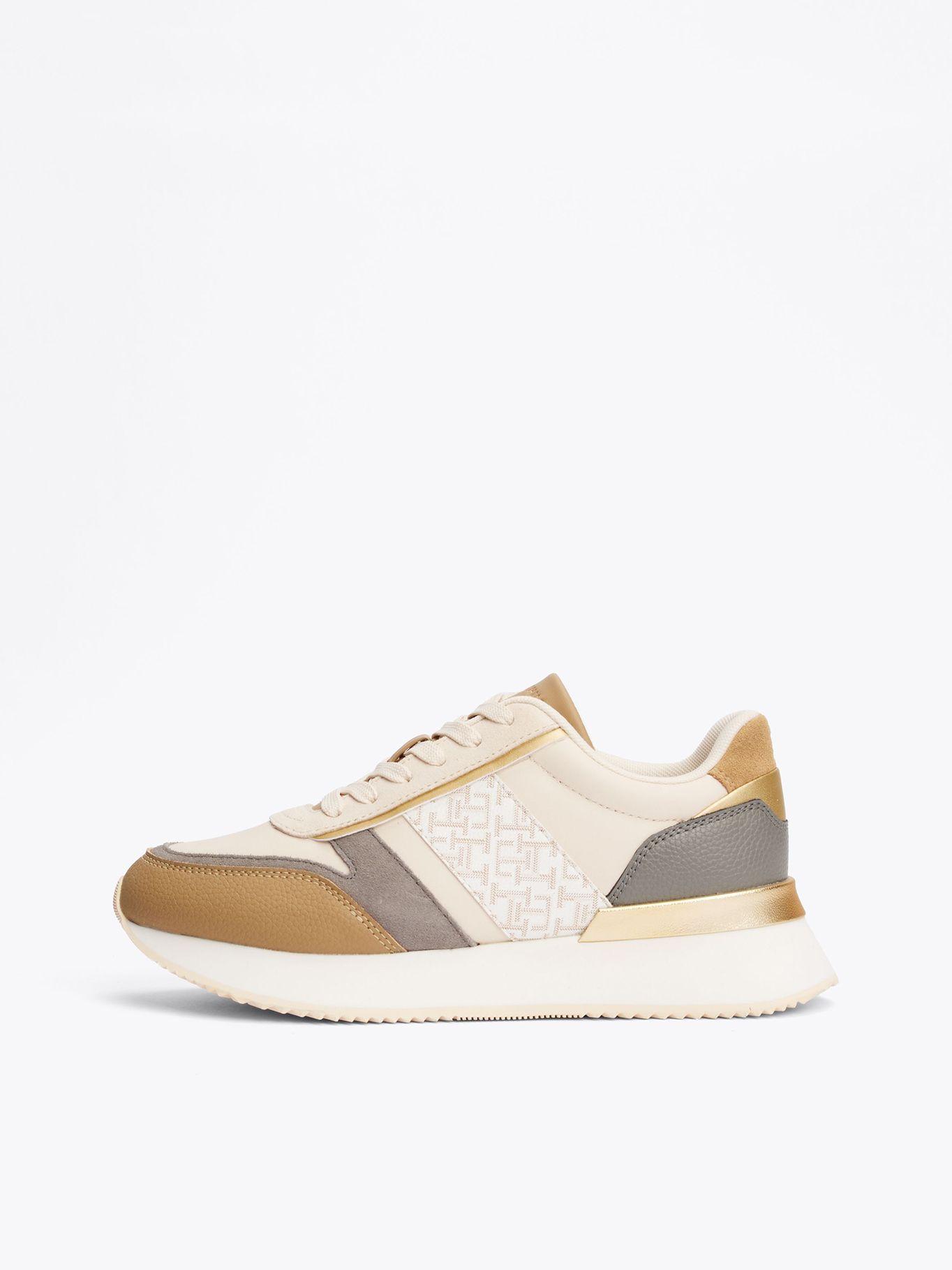 Zapatillas Lux Monogram Beige Tommy Hilfiger-5
