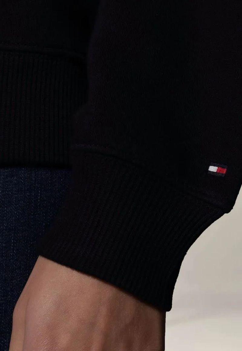 Polerón Hoodie Logo Bordado DW5 Azul Tommy Hilfiger-4