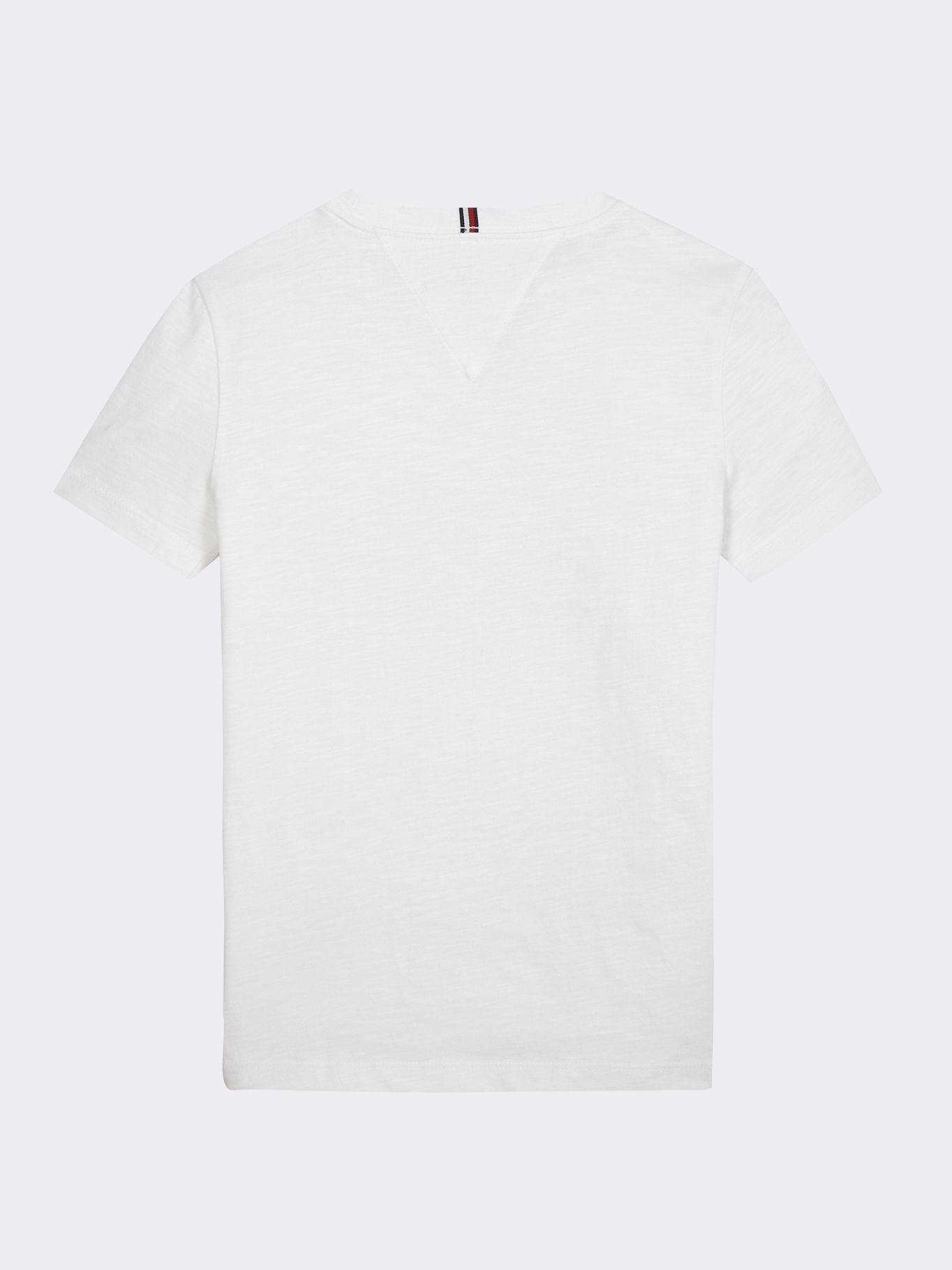 Polera De Algodón Con Logo 1985 Blanco Tommy Hilfiger-1