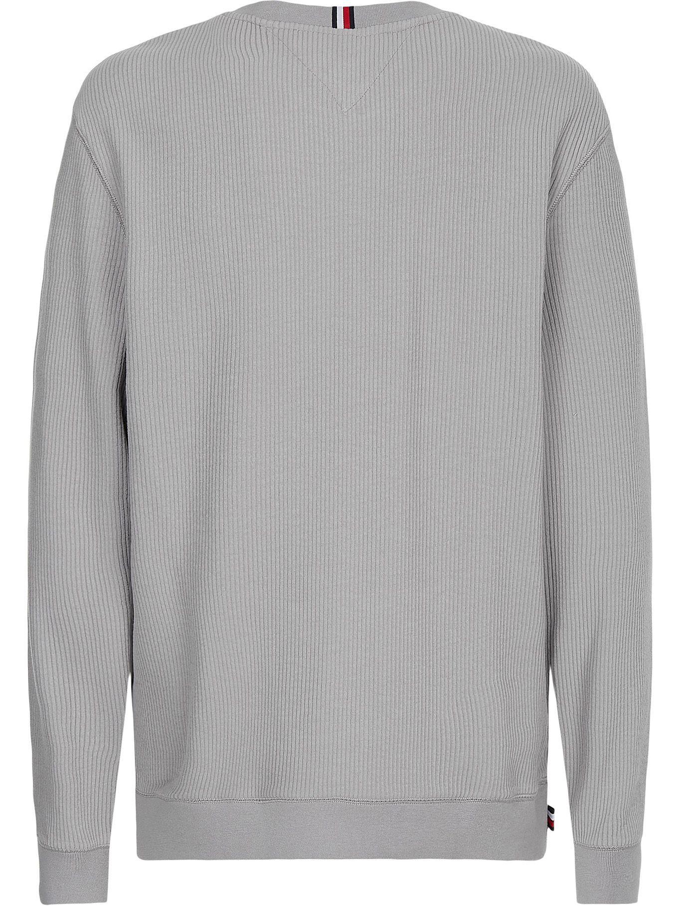 Polerón Couduroy Logo Gris Tommy Hilfiger F2-1