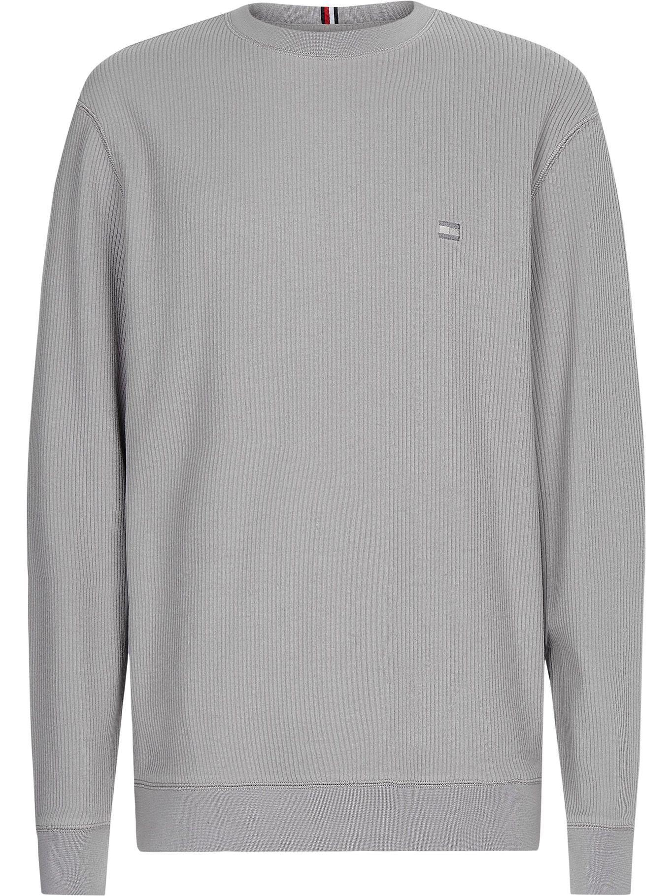Polerón Couduroy Logo Gris Tommy Hilfiger F2-0