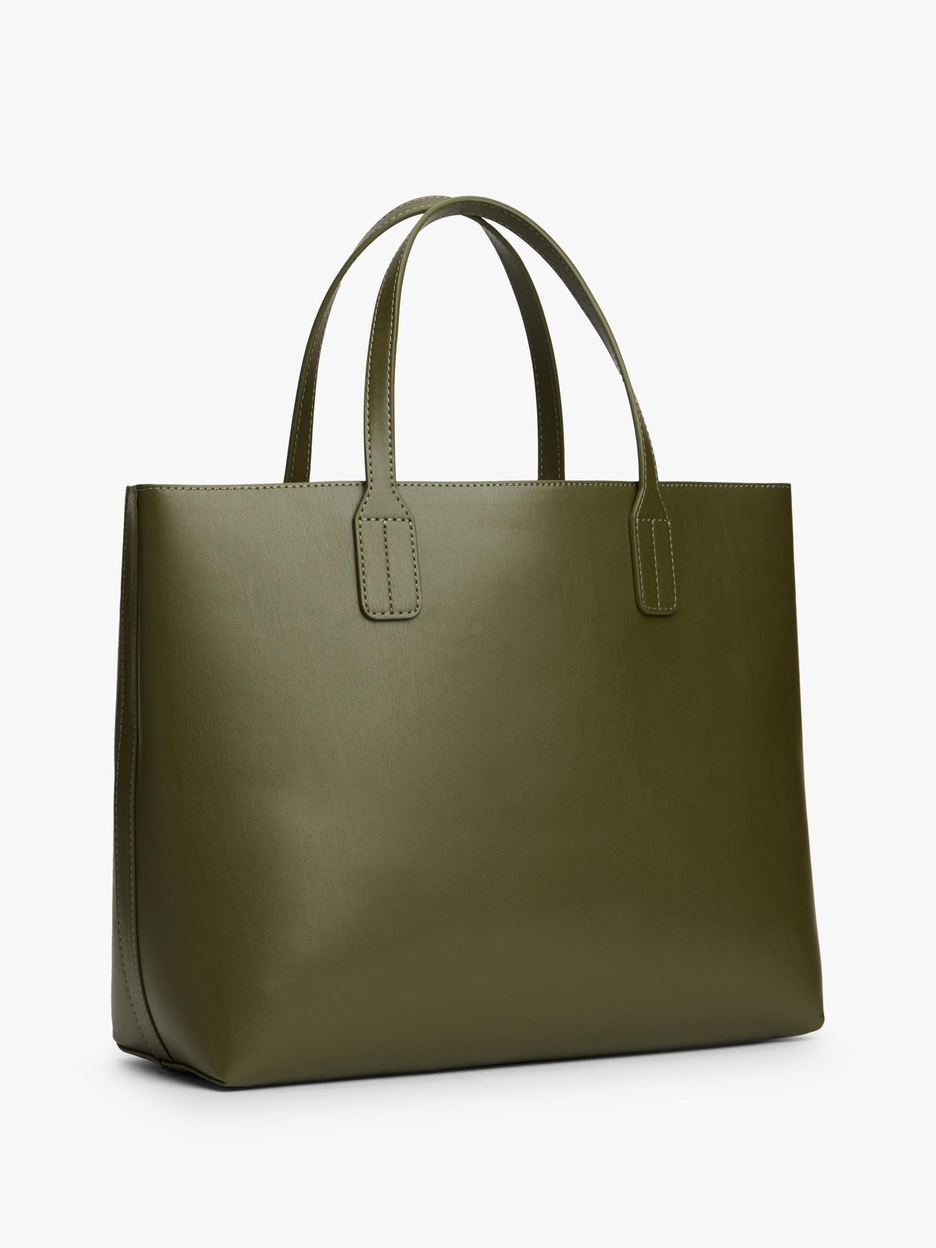 Cartera Satchel Icon Verde Tommy Hilfiger-2