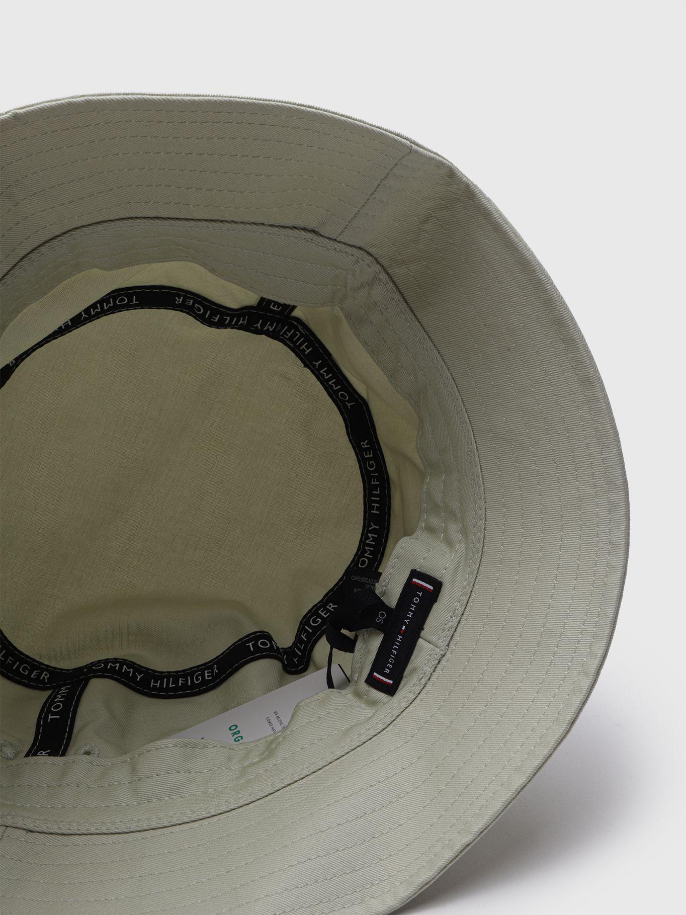Gorro Bucket Flag Logo Crema Tommy Hilfiger A2-4
