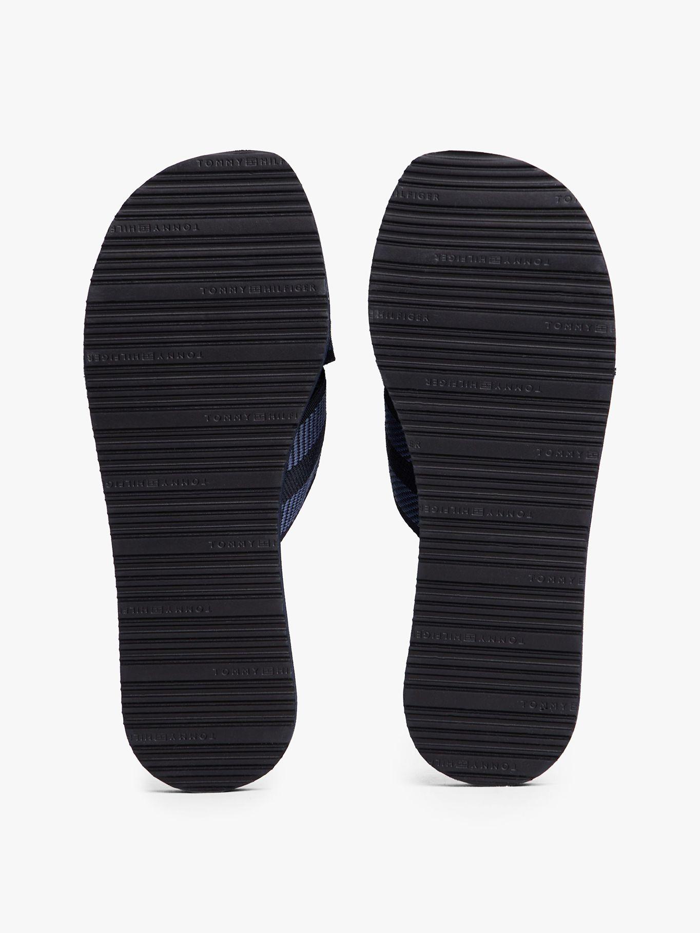 Sandalias Cross Strap Con Logo Azul Tommy Hilfiger-3