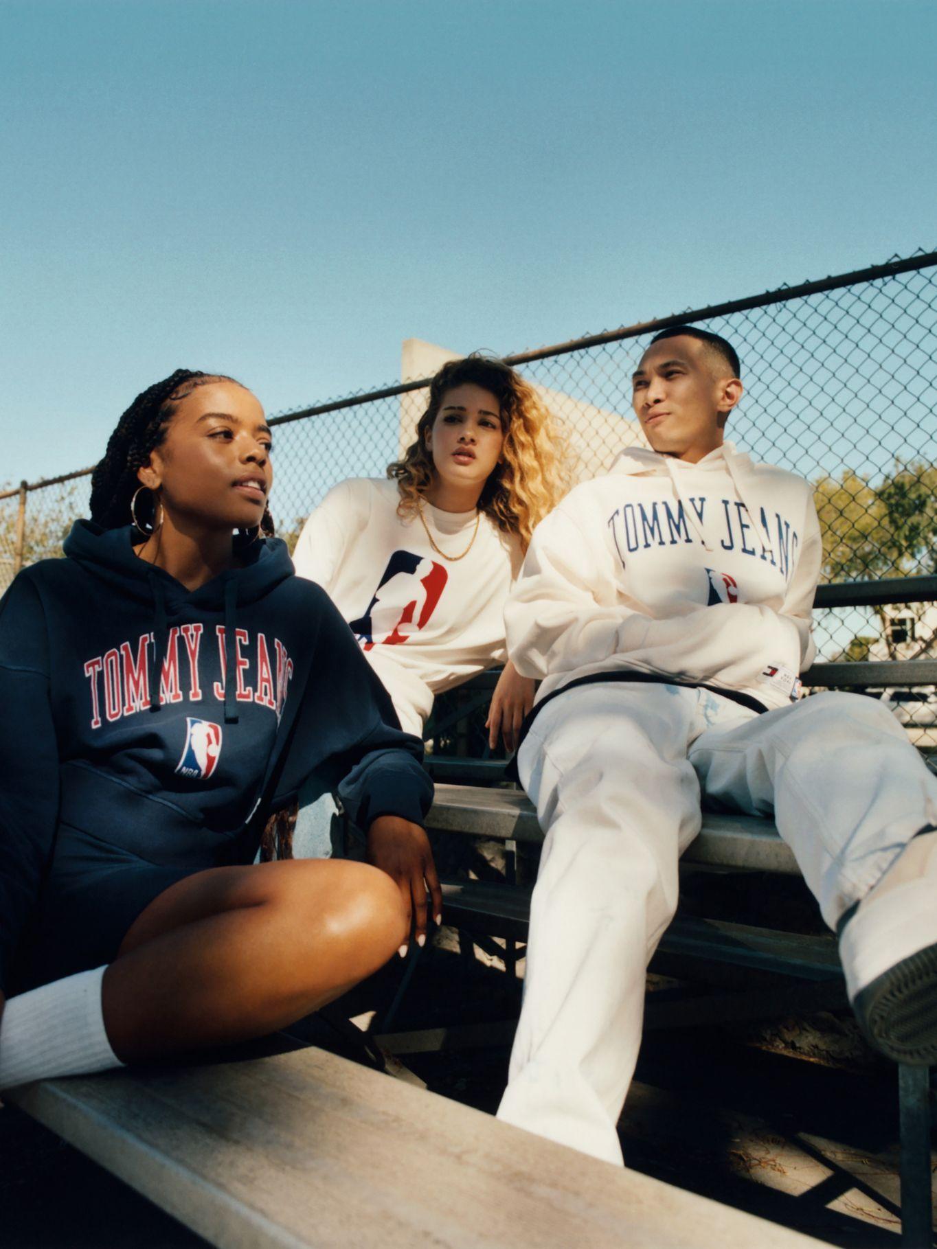 Polera Tjm & Nba Logo Blanco Tommy Hilfiger-3