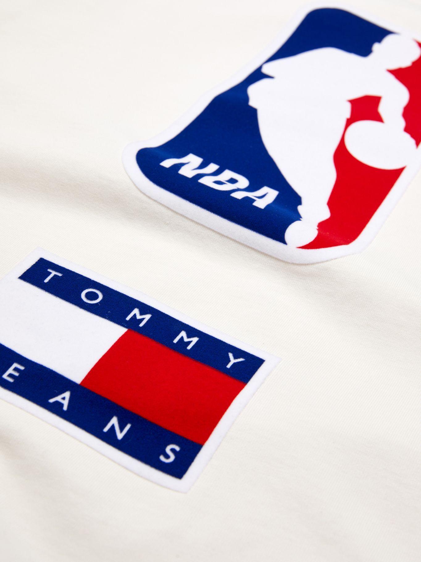 Polera Tjm & Nba Logo Blanco Tommy Hilfiger-2