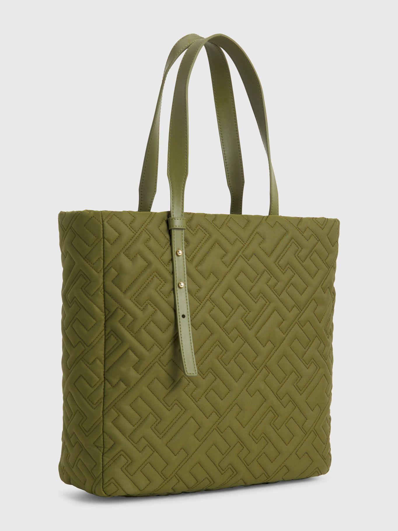 Tote Soft Acolchado Verde Tommy Hilfiger-2