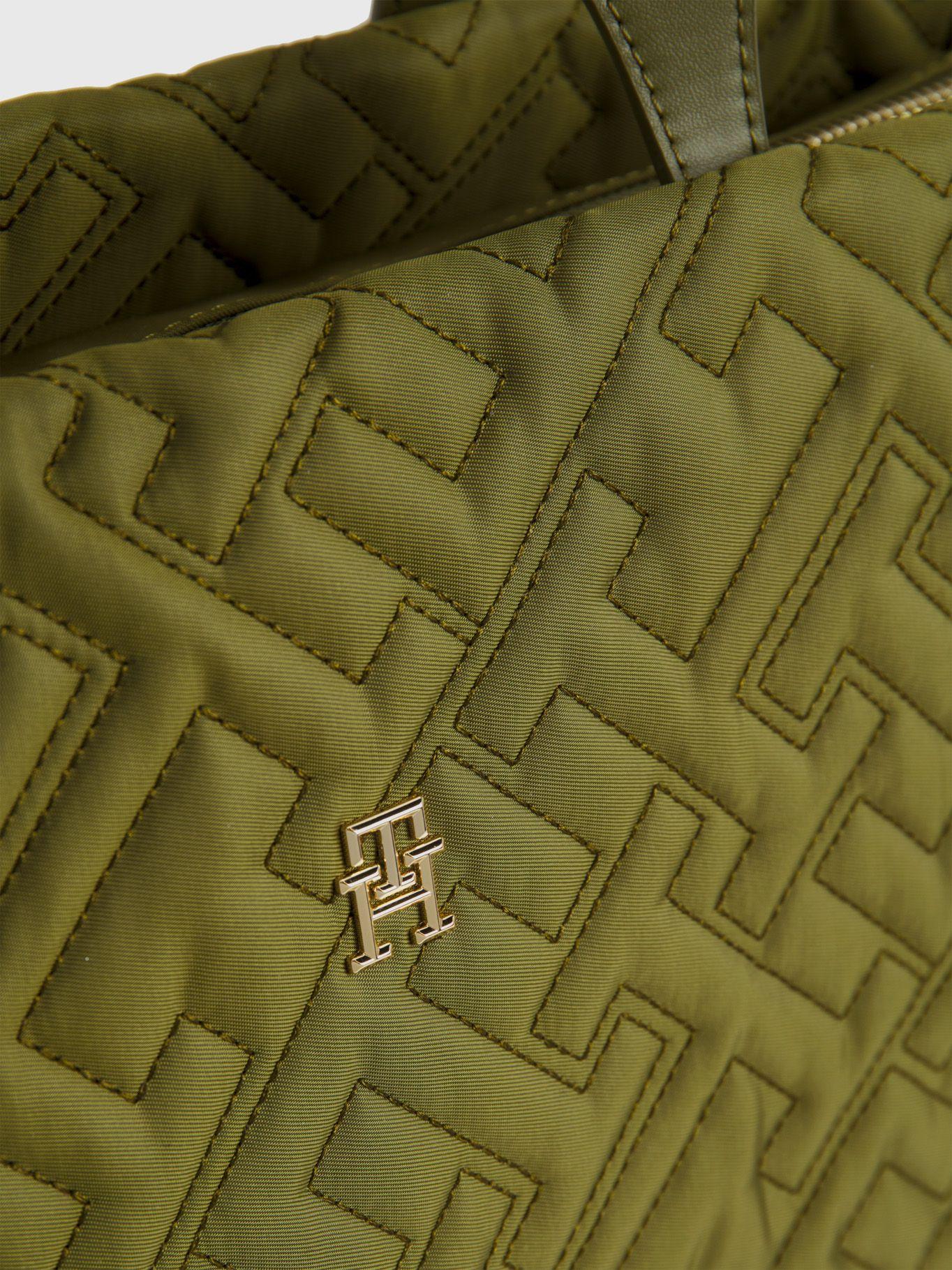Tote Soft Acolchado Verde Tommy Hilfiger-4
