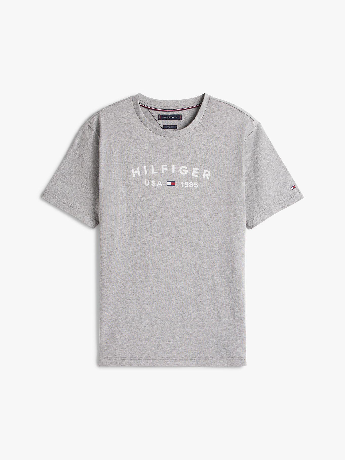 Polera Con Logo Estampado Gris P91 Tommy Hilfiger-4
