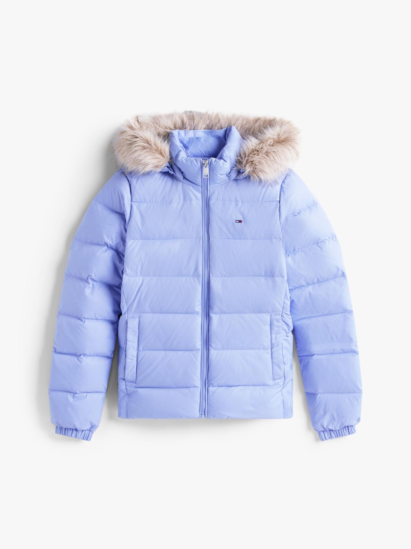 Parka Hooded Basic Acolchada Lila Tommy Jeans-4