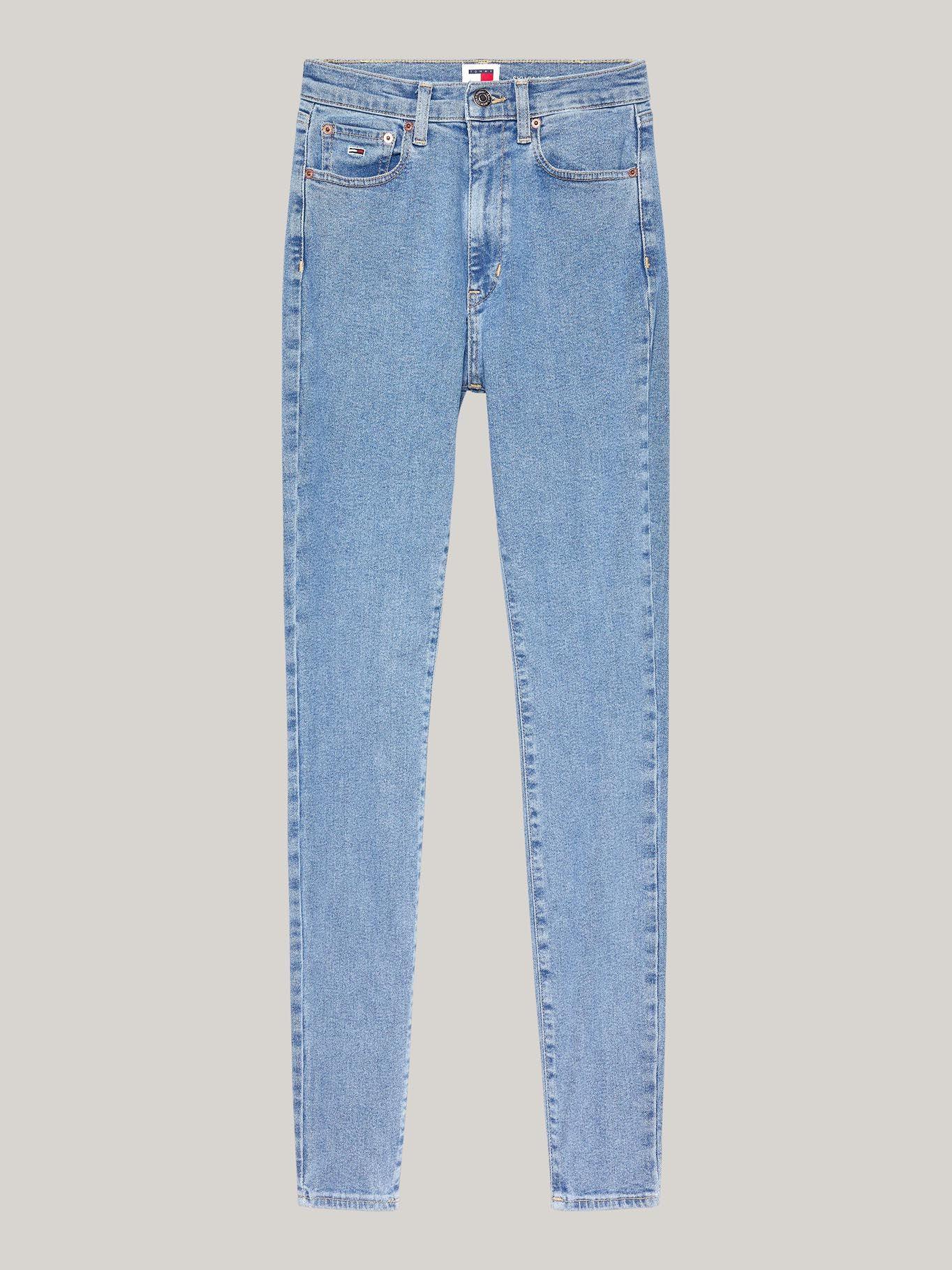 Jeans Mujer Skinny Talle Alto Azul Tommy Jeans-4
