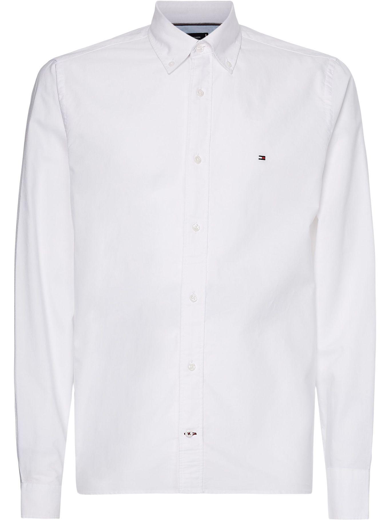 Camisa Light Oxford Regular Blanco Tommy Hilfiger M23-0