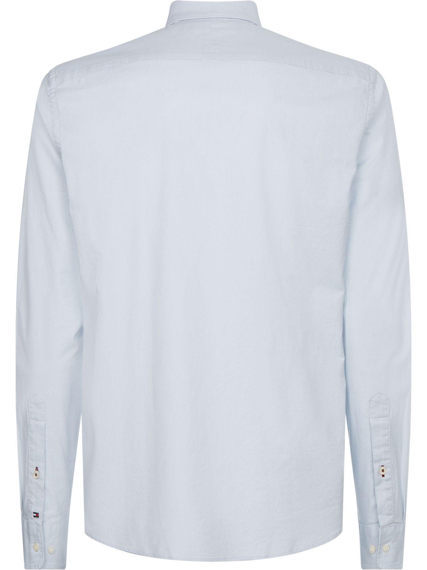 Camisa Clasica Rayas Celeste Tommy Hilfiger A2-1