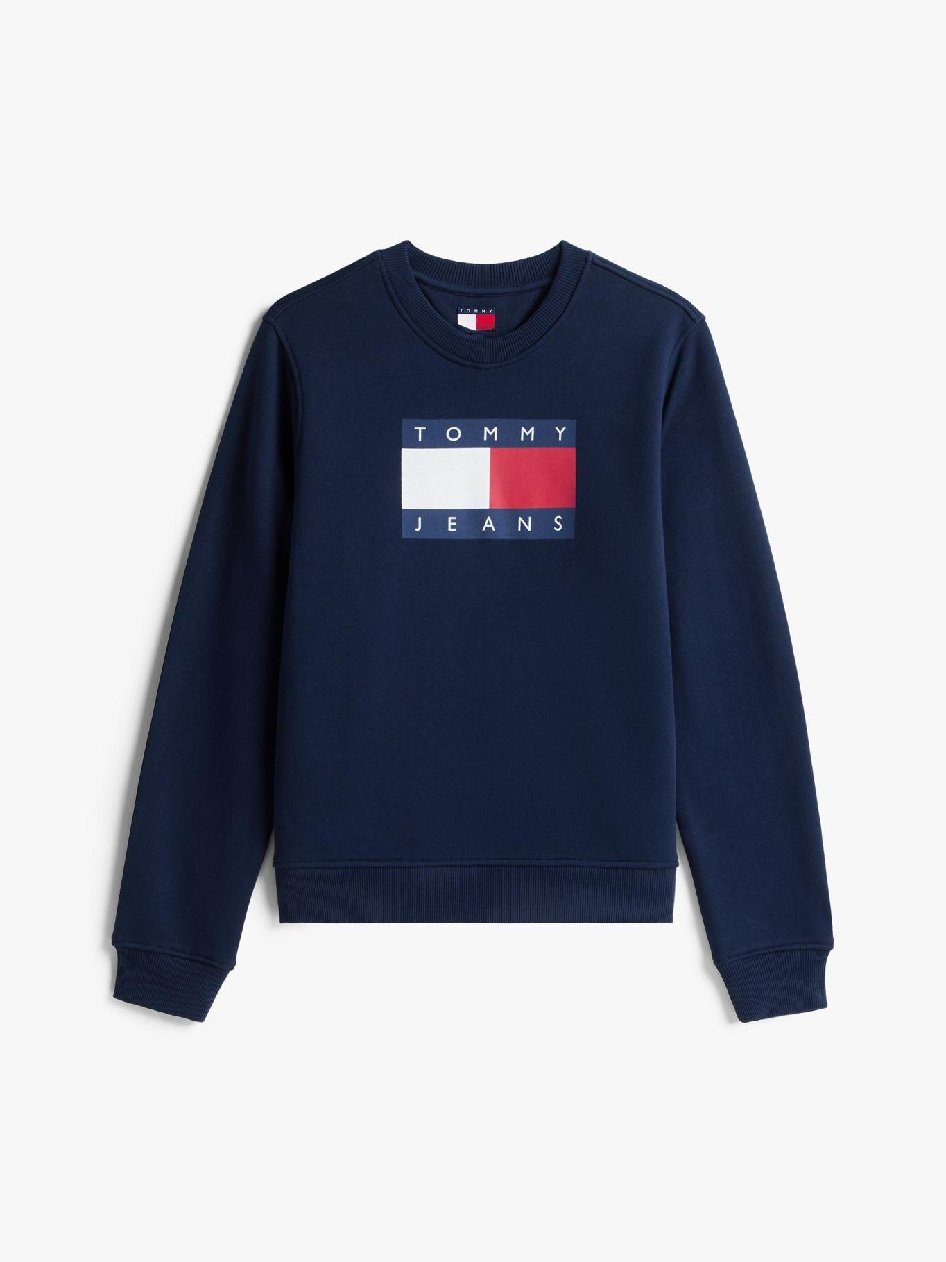 Polerón Con Logo De Parche Azul Tommy Jeans-4
