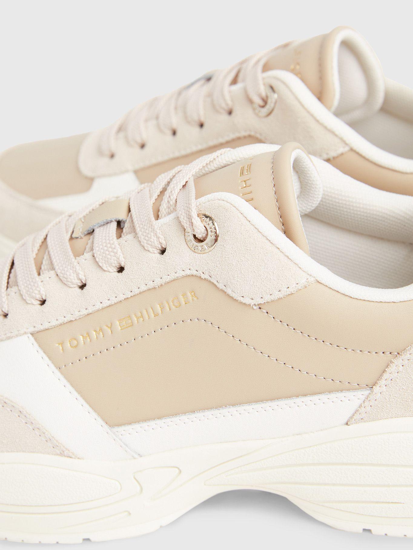 Zapatillas Running Essential Cuer Beige Tommy Hilfiger-2