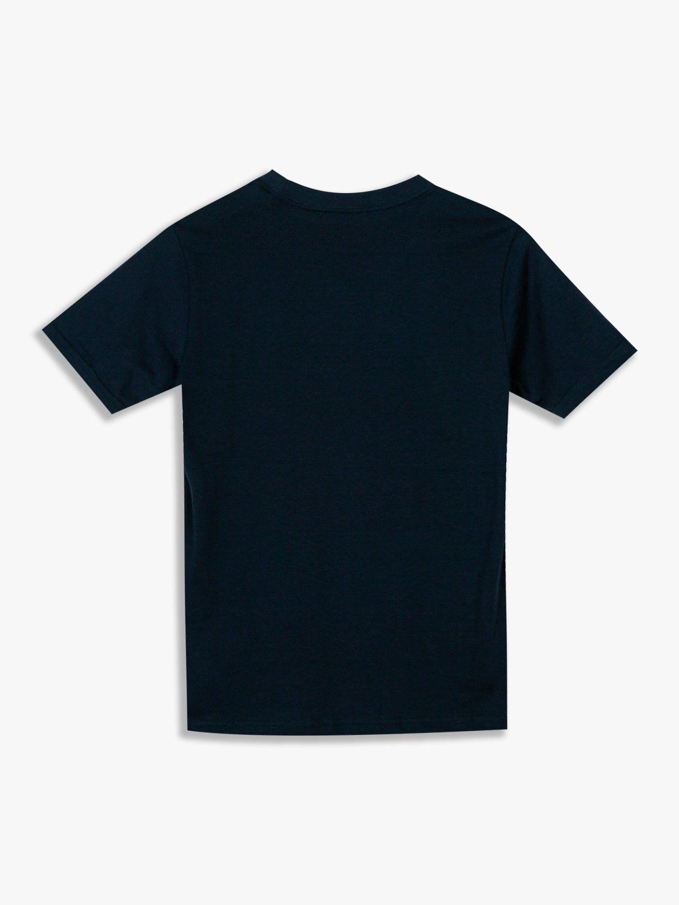 Polera De Niño Con Logo-Signature Azul Tommy Hilfiger-1