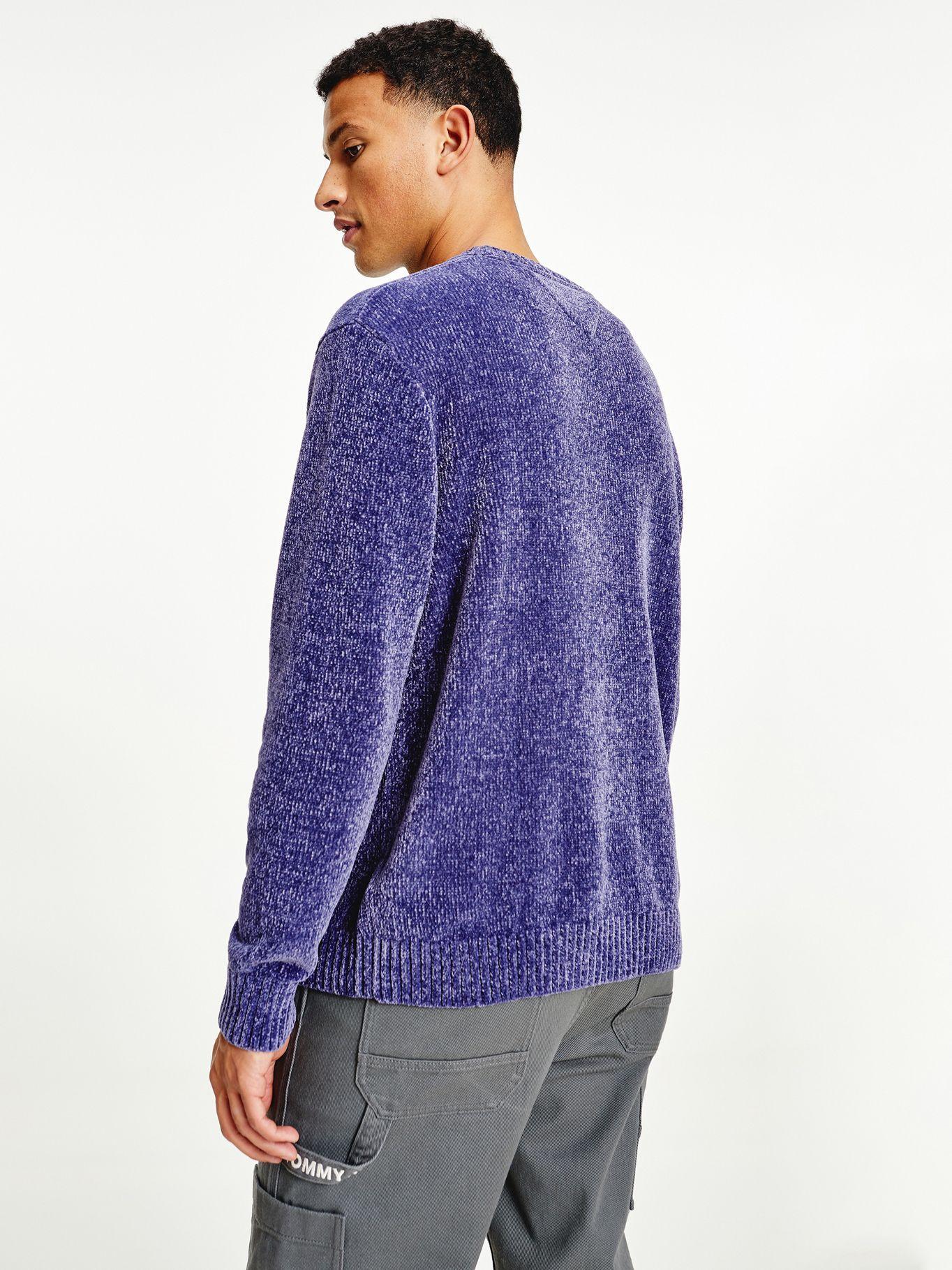 Sweater Flag Relaxed Azul Tommy Jeans F2-1