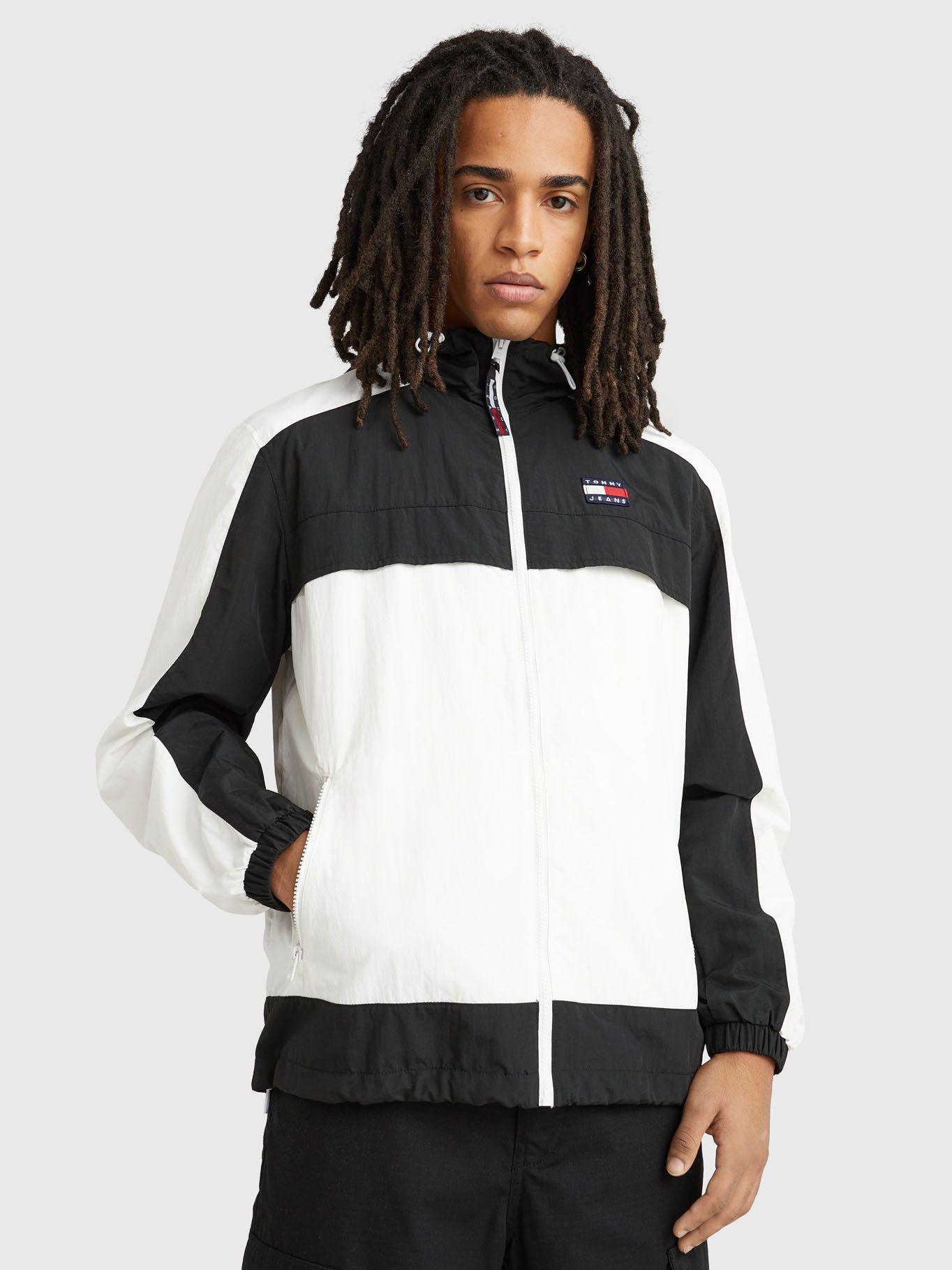 Cortavientos Chicago Color Block Negro Tommy Jeans-0
