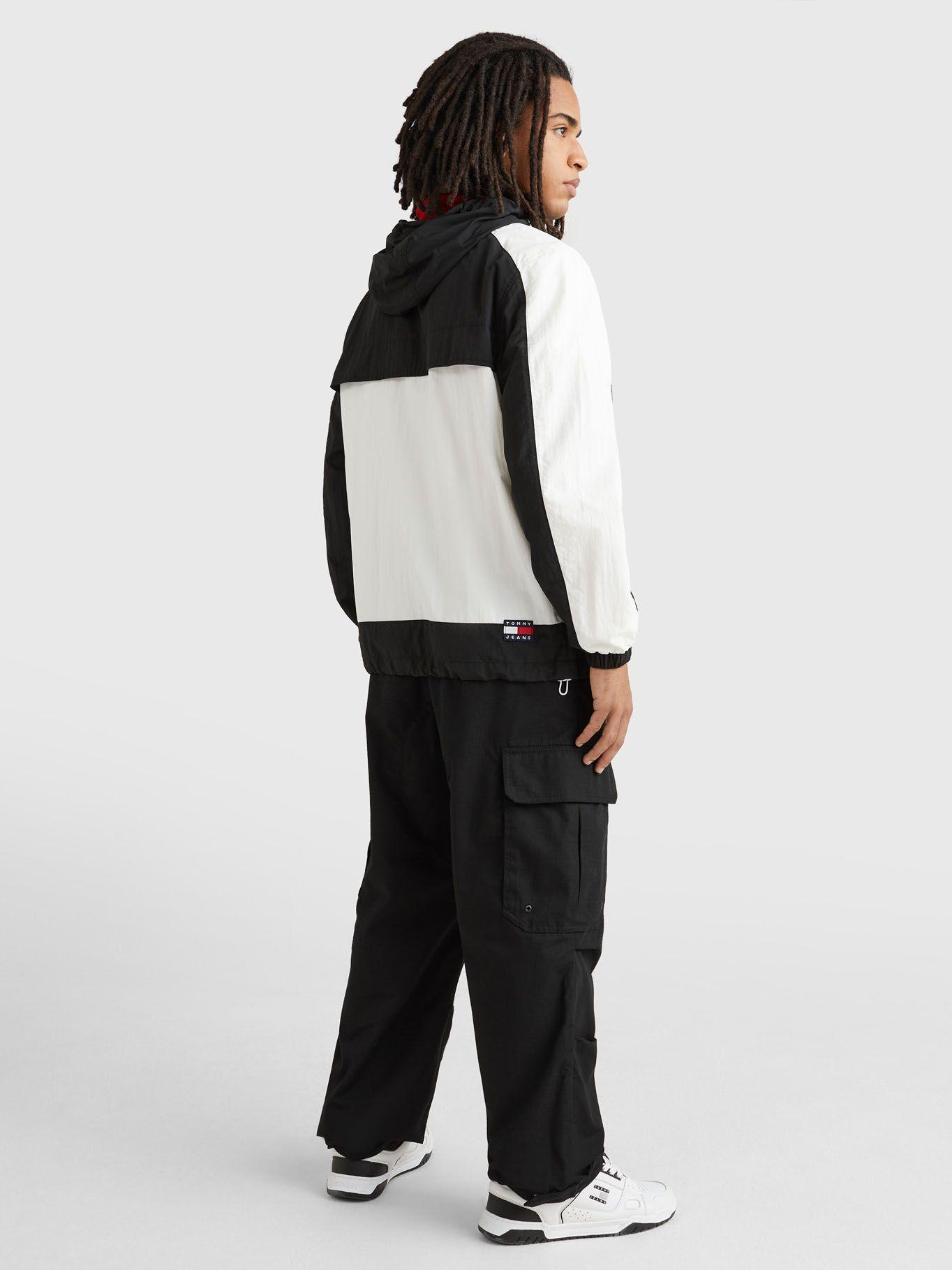 Cortavientos Chicago Color Block Negro Tommy Jeans-2