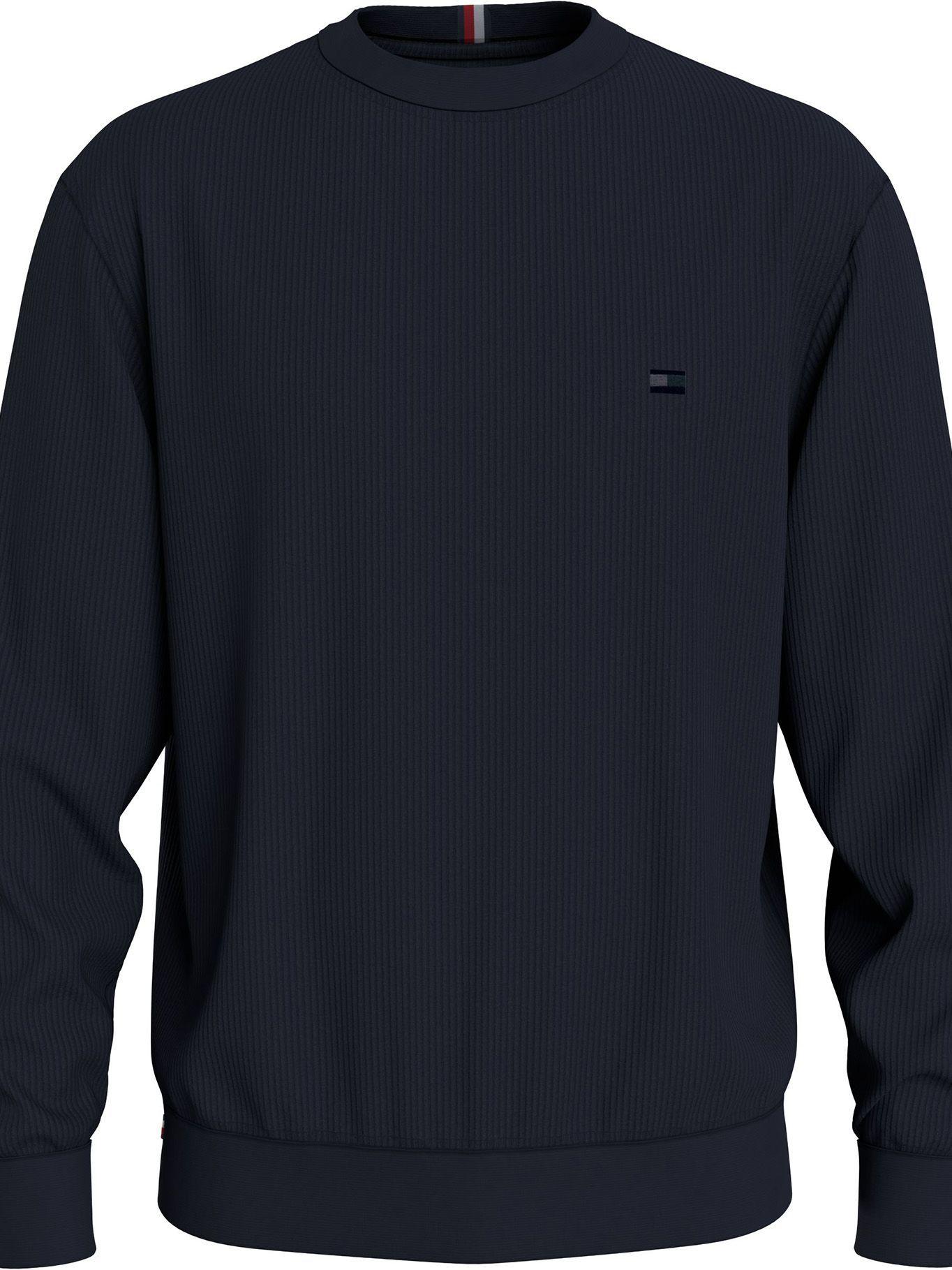 Polerón Couduroy Logo Azul Tommy Hilfiger F2-0