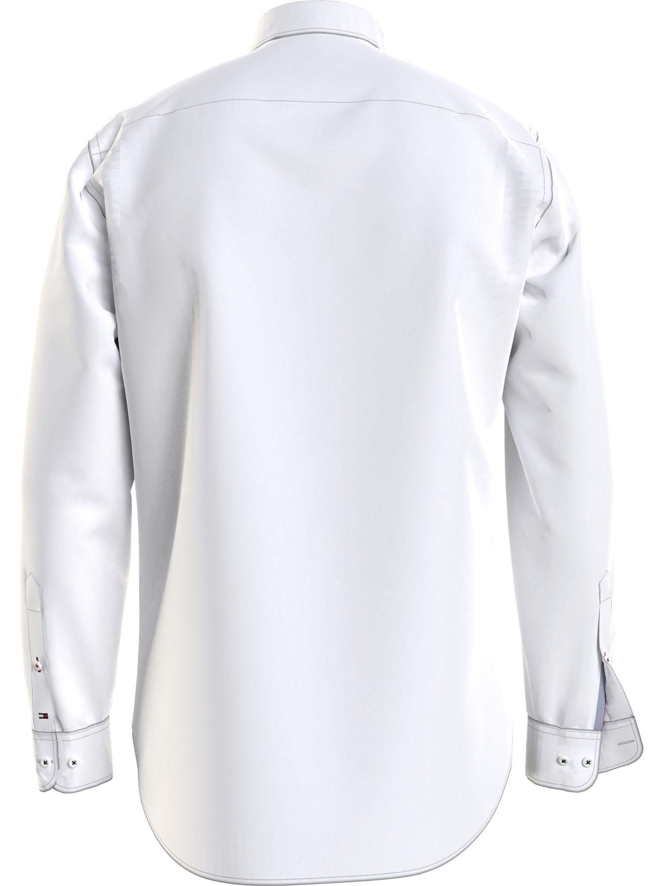 Camisa Classic Flex Poplin Blanco Tommy Hilfiger-1