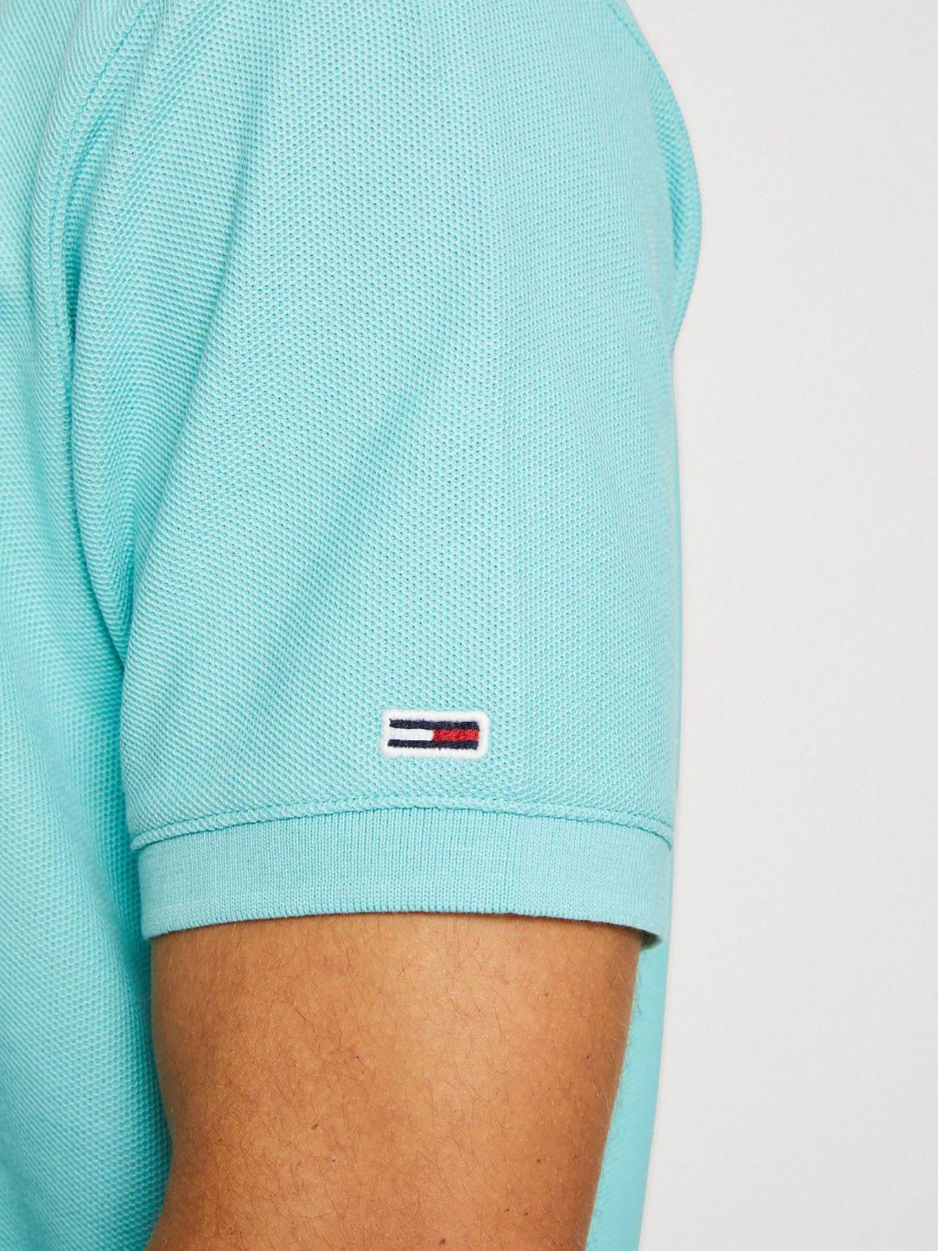 Polo Relaxed Varsity Con Logo Verde Tommy Jeans-3