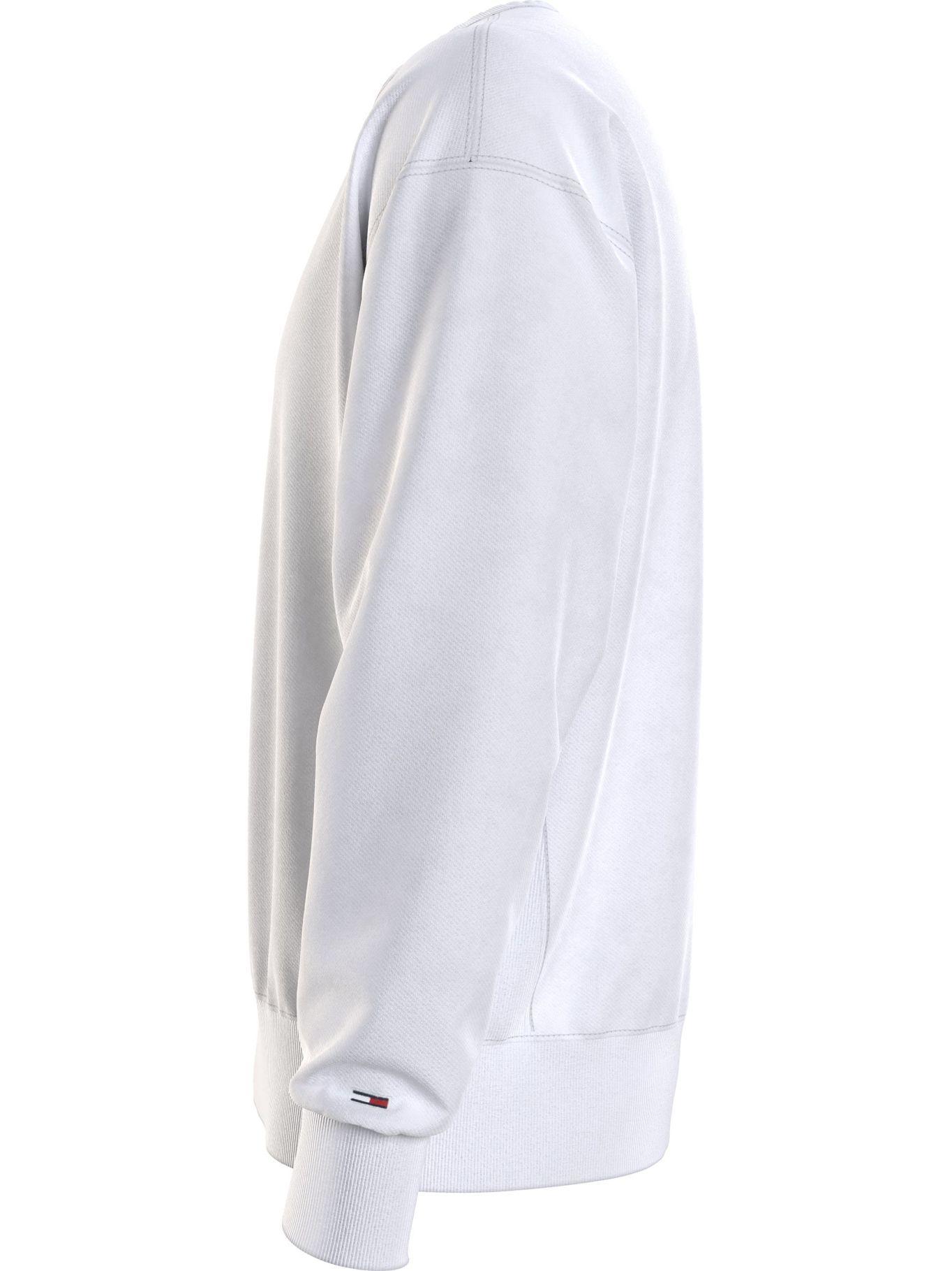 Polerón C-Neck Tiny Logo Blanco Tommy Hilfiger-3