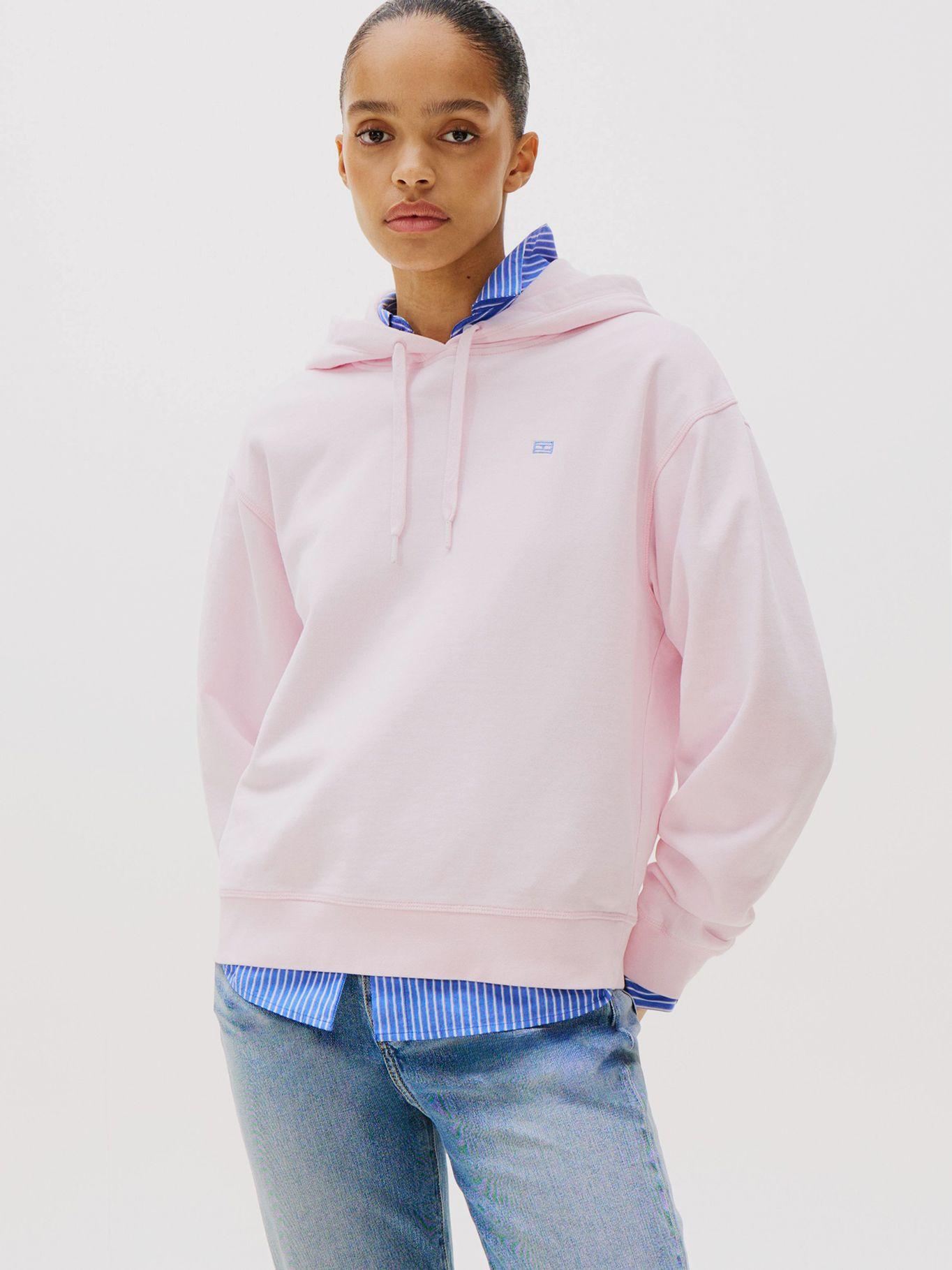 Polerón Hoodie Contrast Flag Logo Rosado Tommy Hilfiger-0