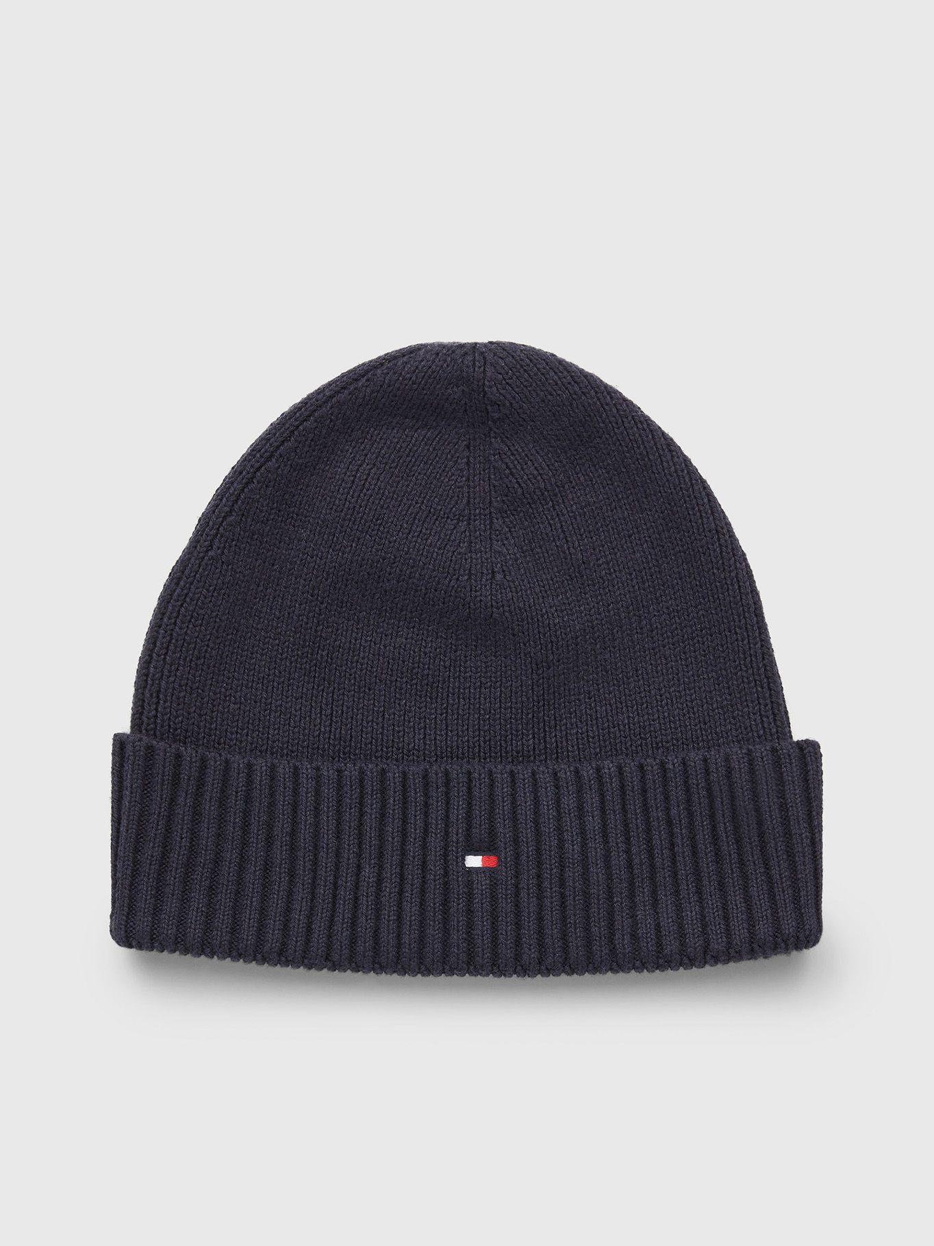 Gorro Beanie Con Logo Azul Tommy Hilfiger-0