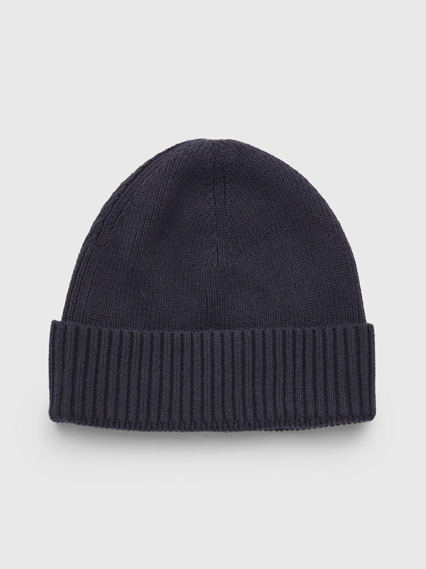 Gorro Beanie Con Logo Azul Tommy Hilfiger-1
